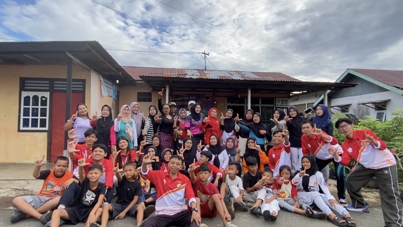 Senam sehat bersama warga RT 01