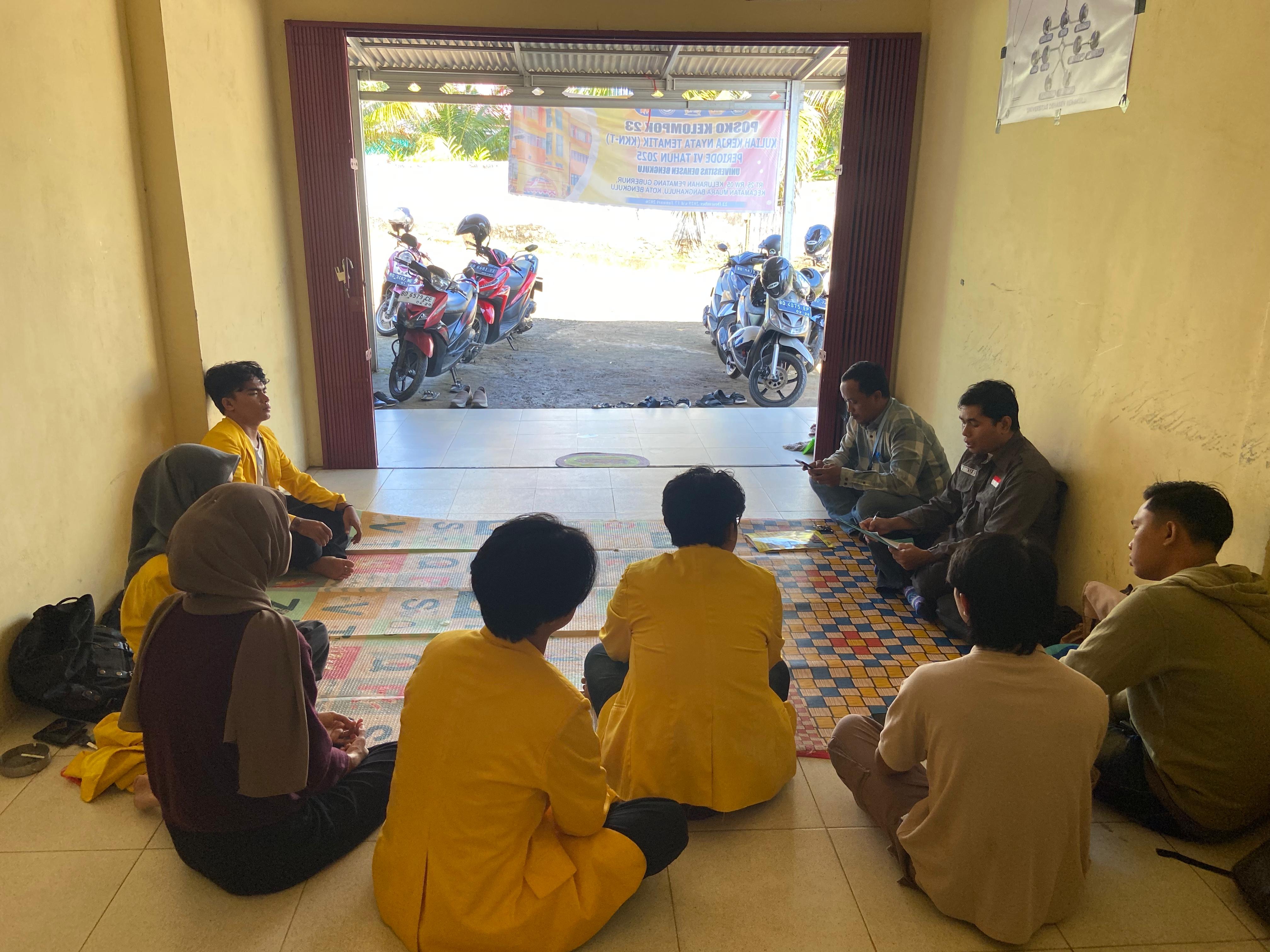 Monitoring Pihak LPPM ke Posko 23