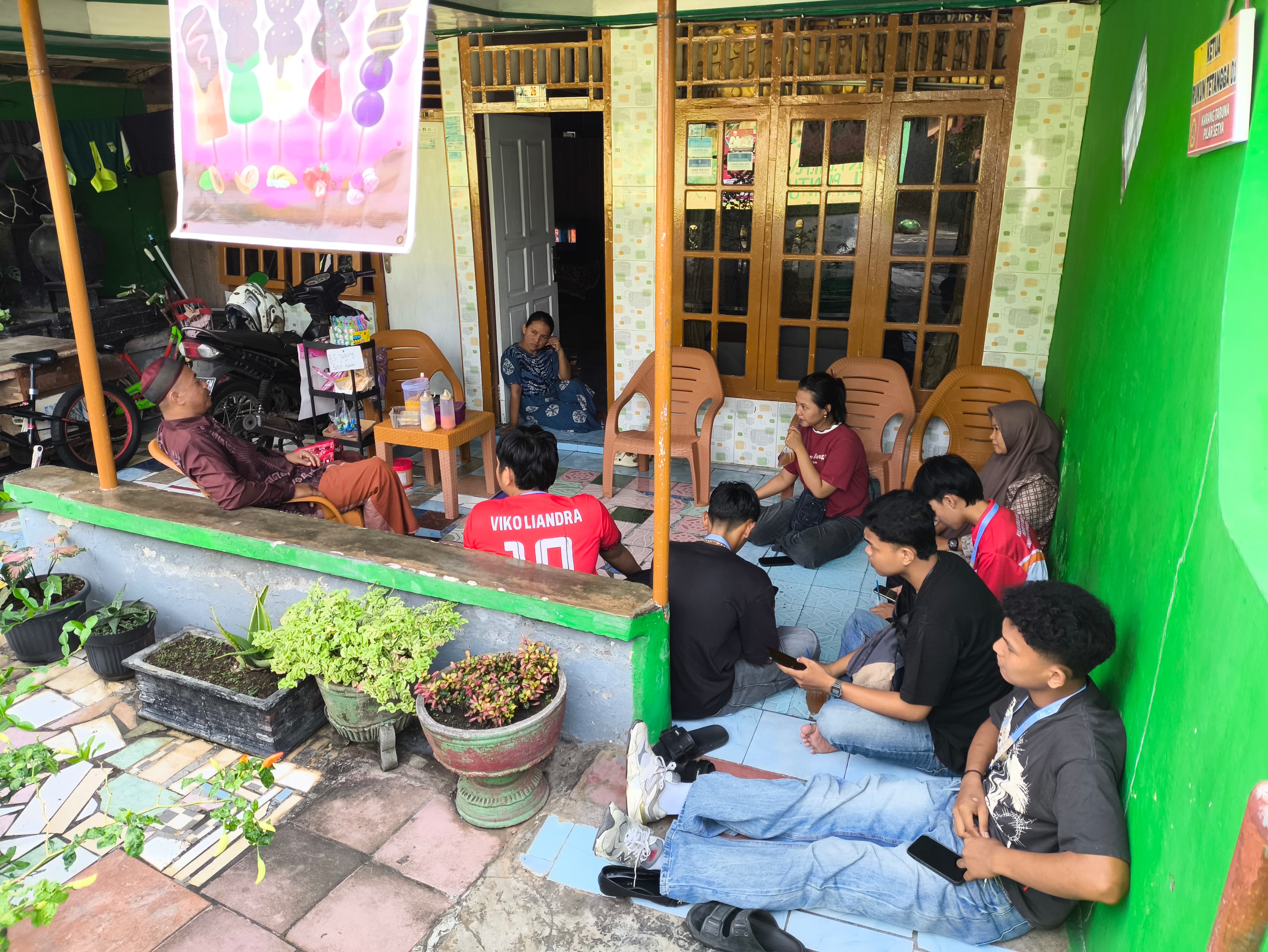 Silaturahmi dg pak rt 01 rw 01