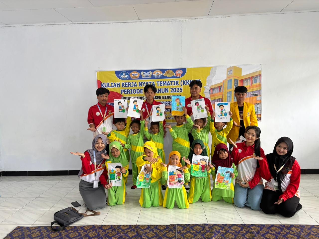 Mengajar dan evaluasi Anak TK