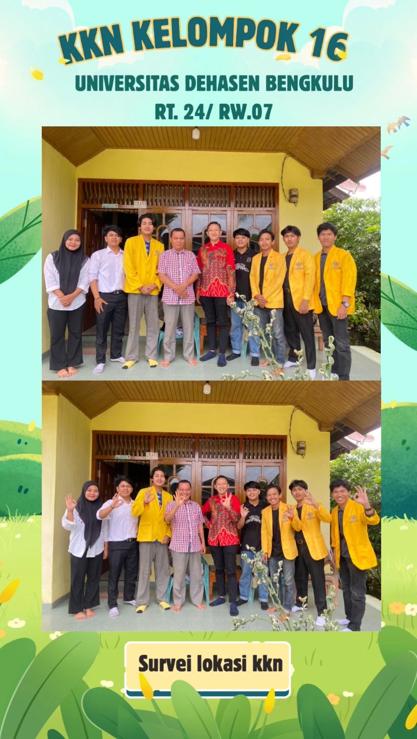 survei lokasi kkn dan kunjungan RT,RW