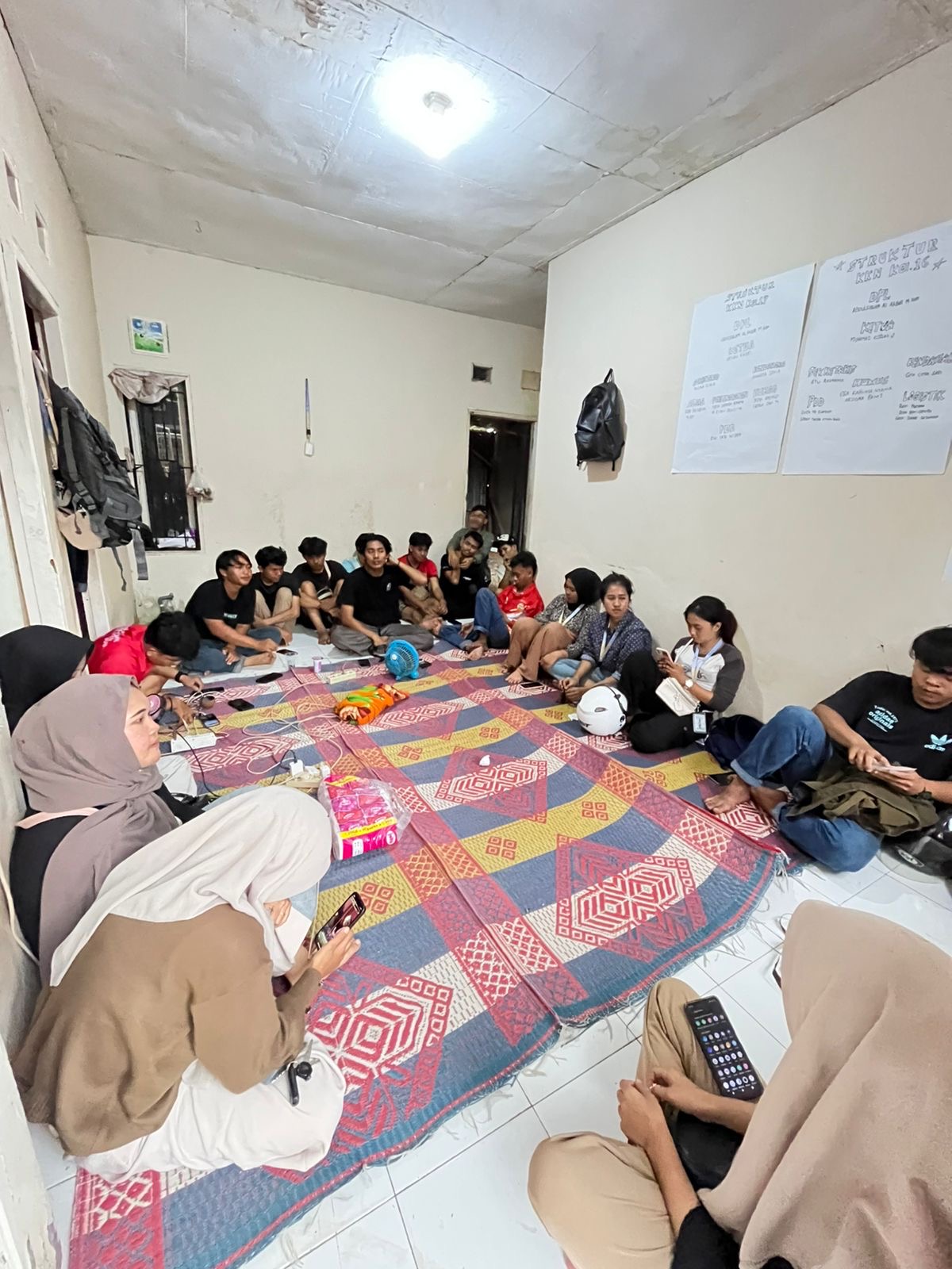 evaluasi rapat tentang proker 