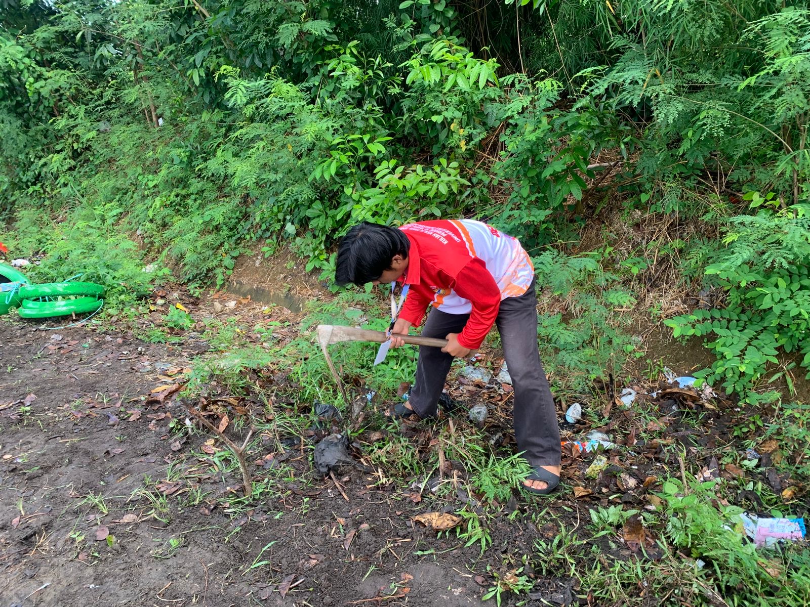 pembuatan taman /proker dari wali kota 