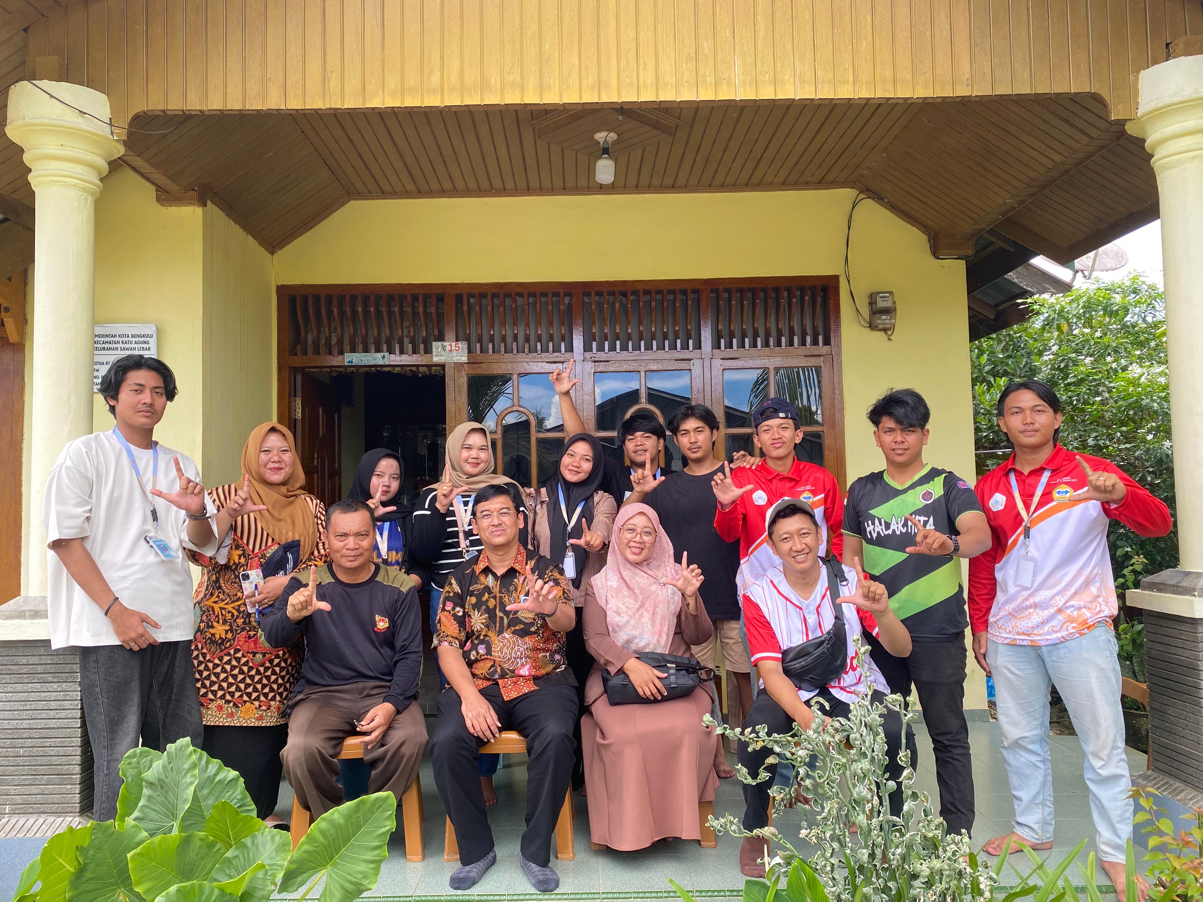 kunjungan atau monef dari pihak kampus 