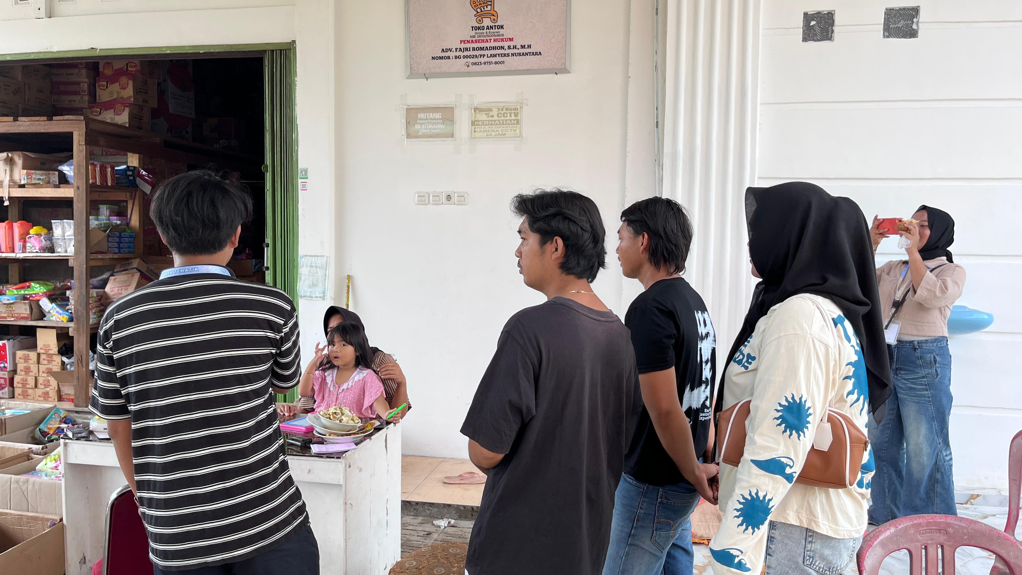 pendataan warga tentang bank sampah 