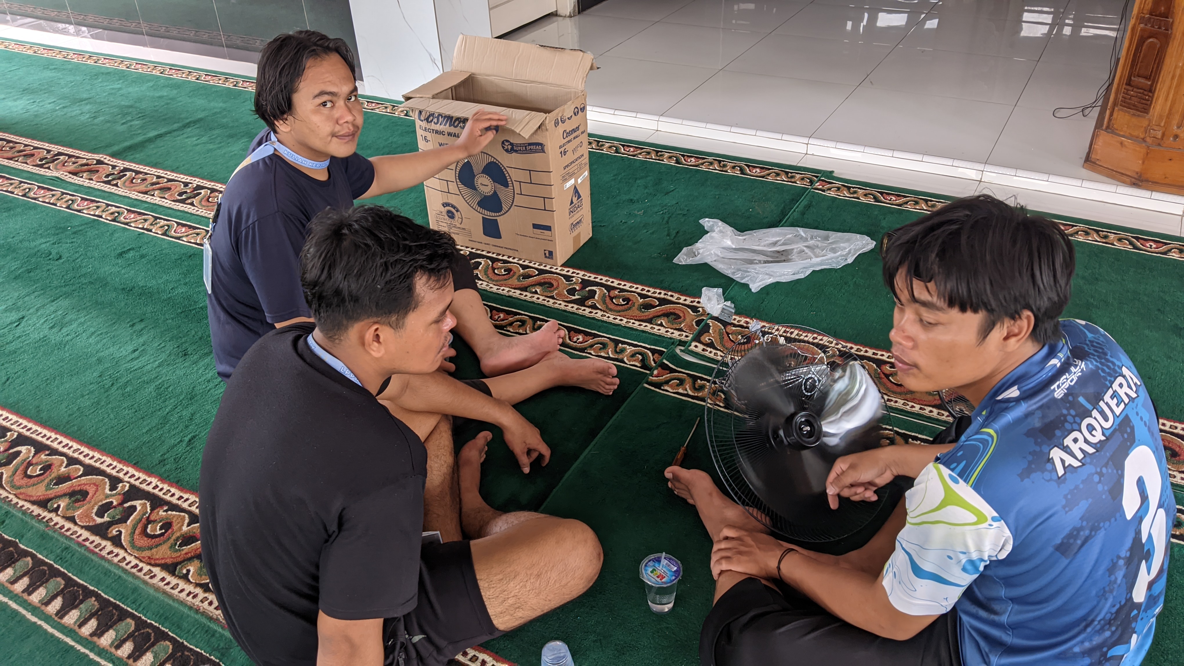 PEMBERSIHAN MASJID AL'HIKMAH