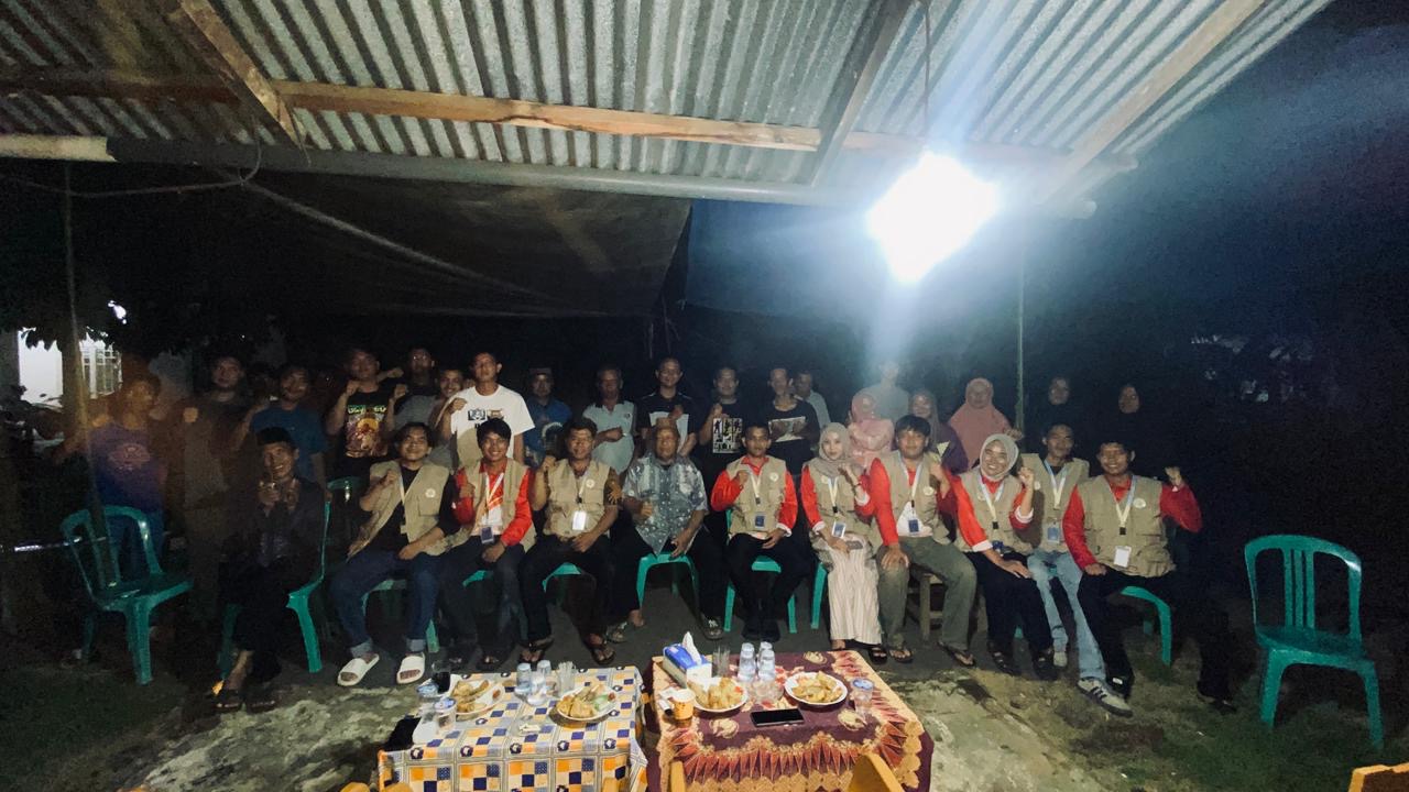 Membahas proker KKN-T kel.36 bersama warga RT 07 RW 04 betungan