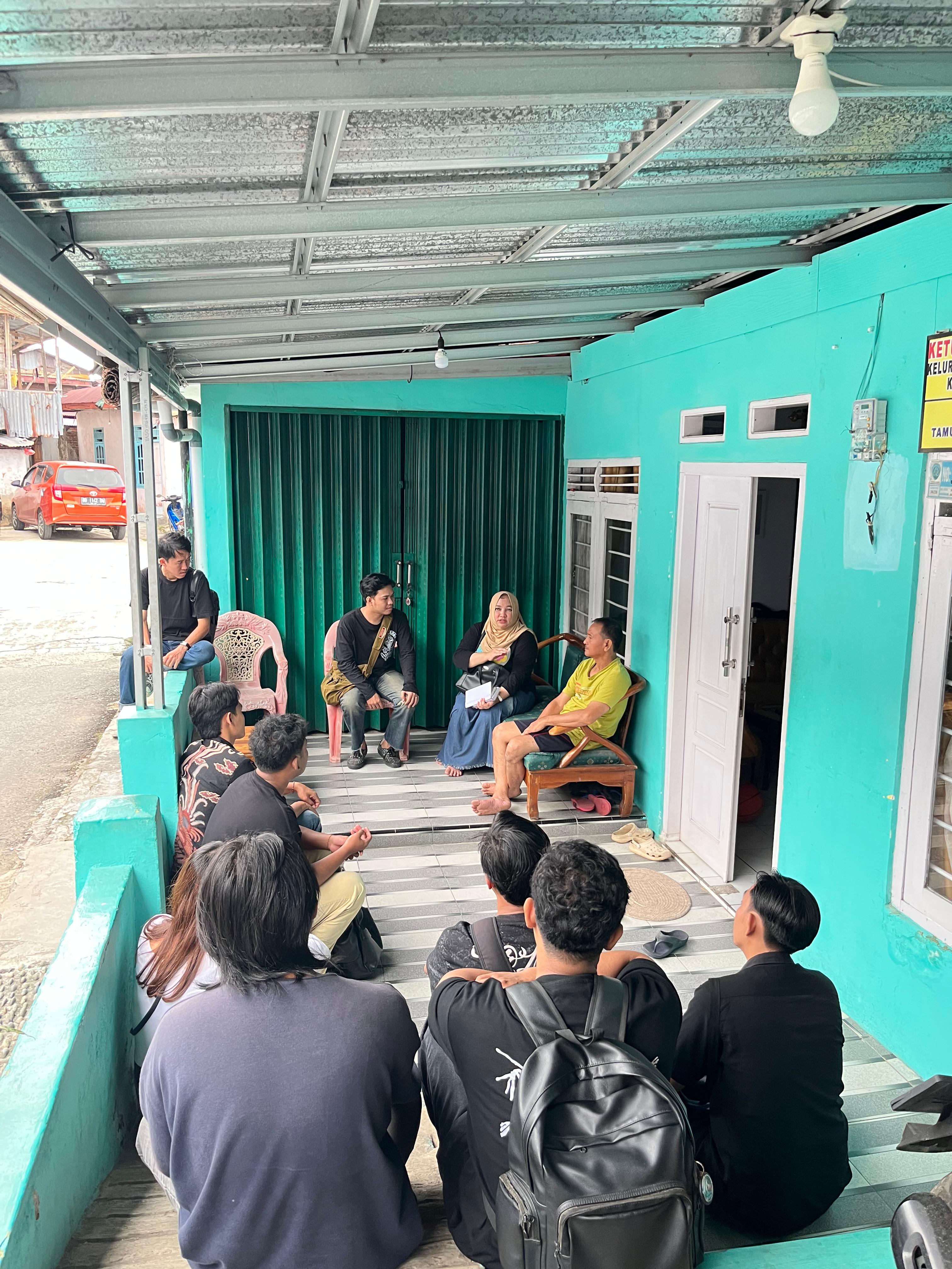 PENJAJAKAN KERUMAH PAK RT08 RW02 KELURAHAN SAWAH LEBAR