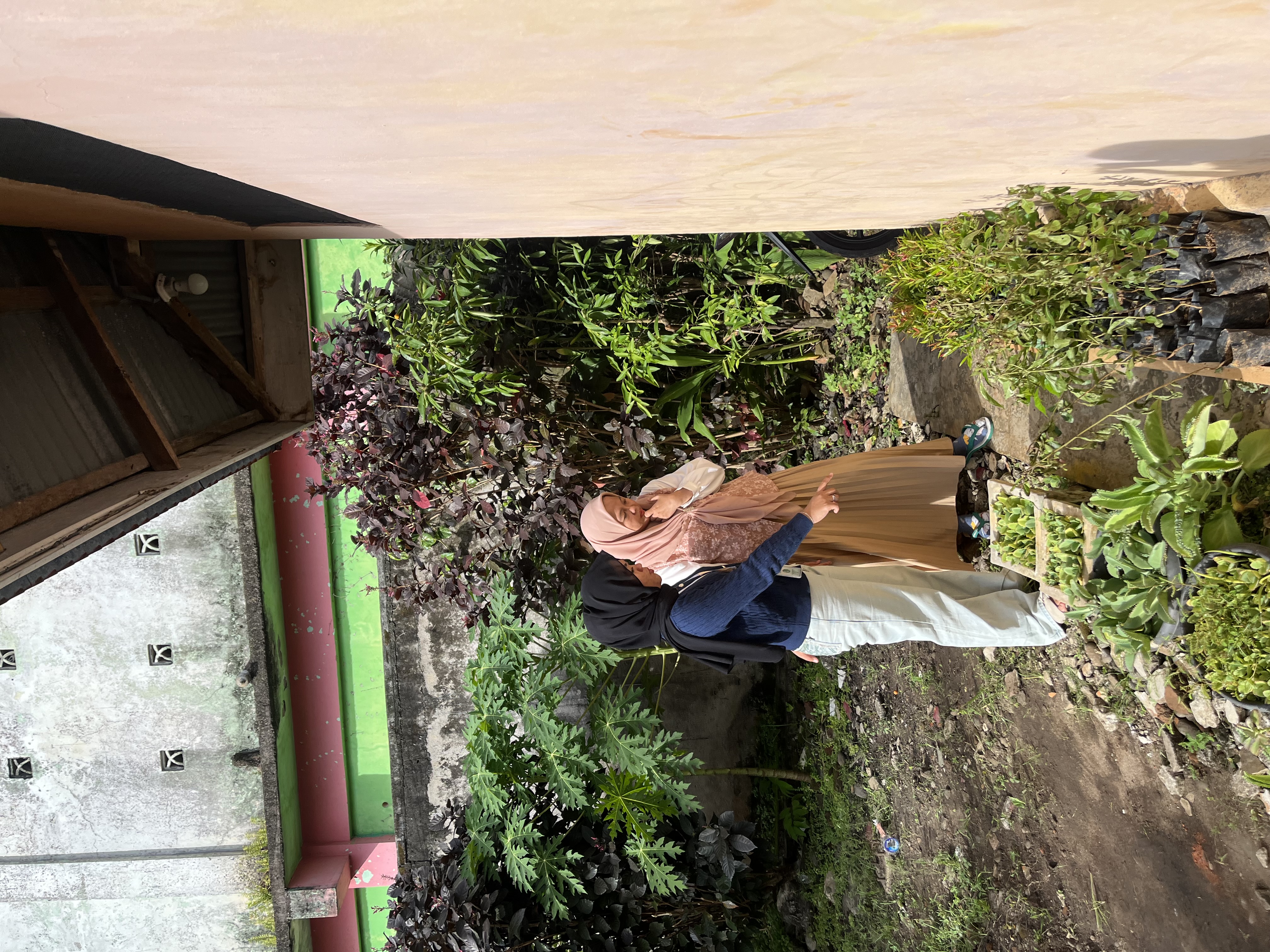 Kunjungan dpl ke posko 