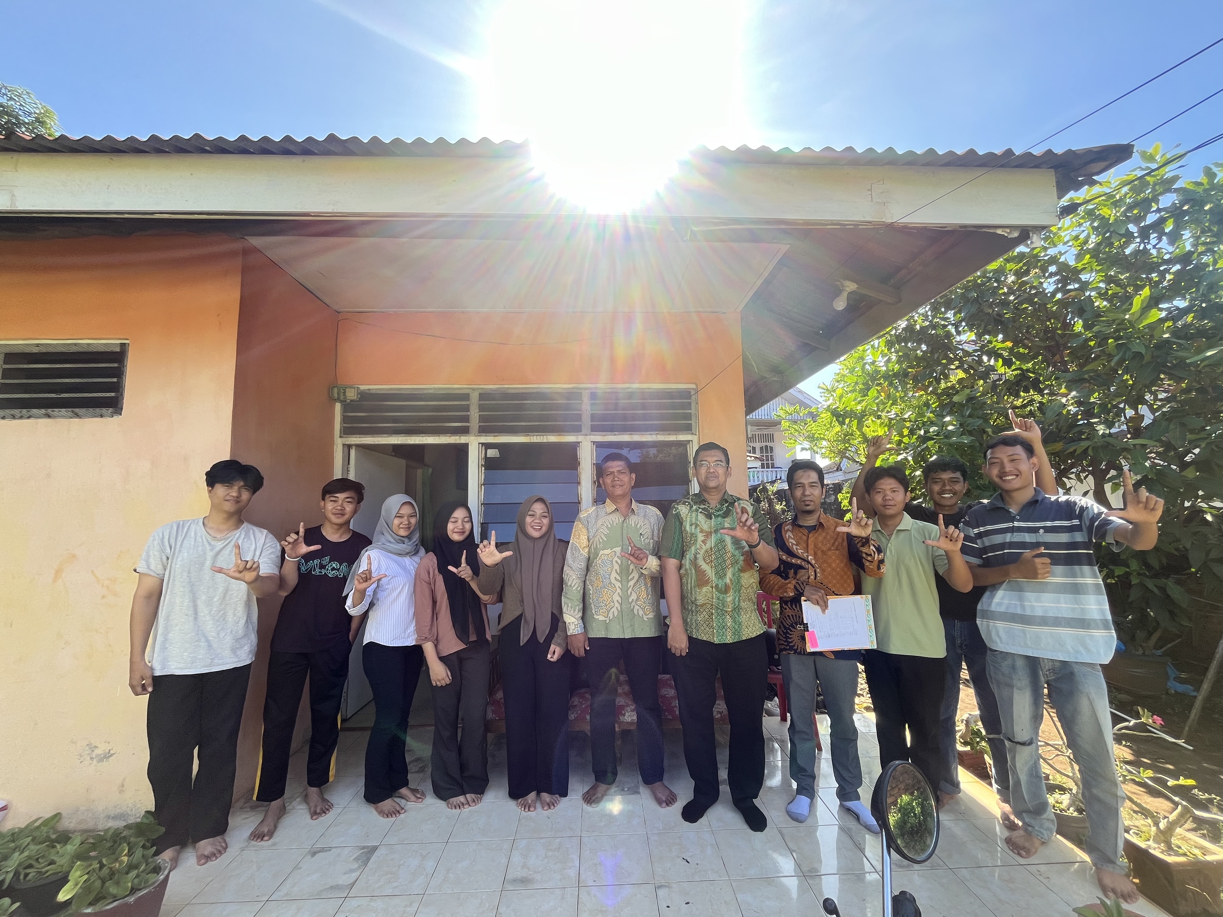 Monitoring lppm ke posko 45