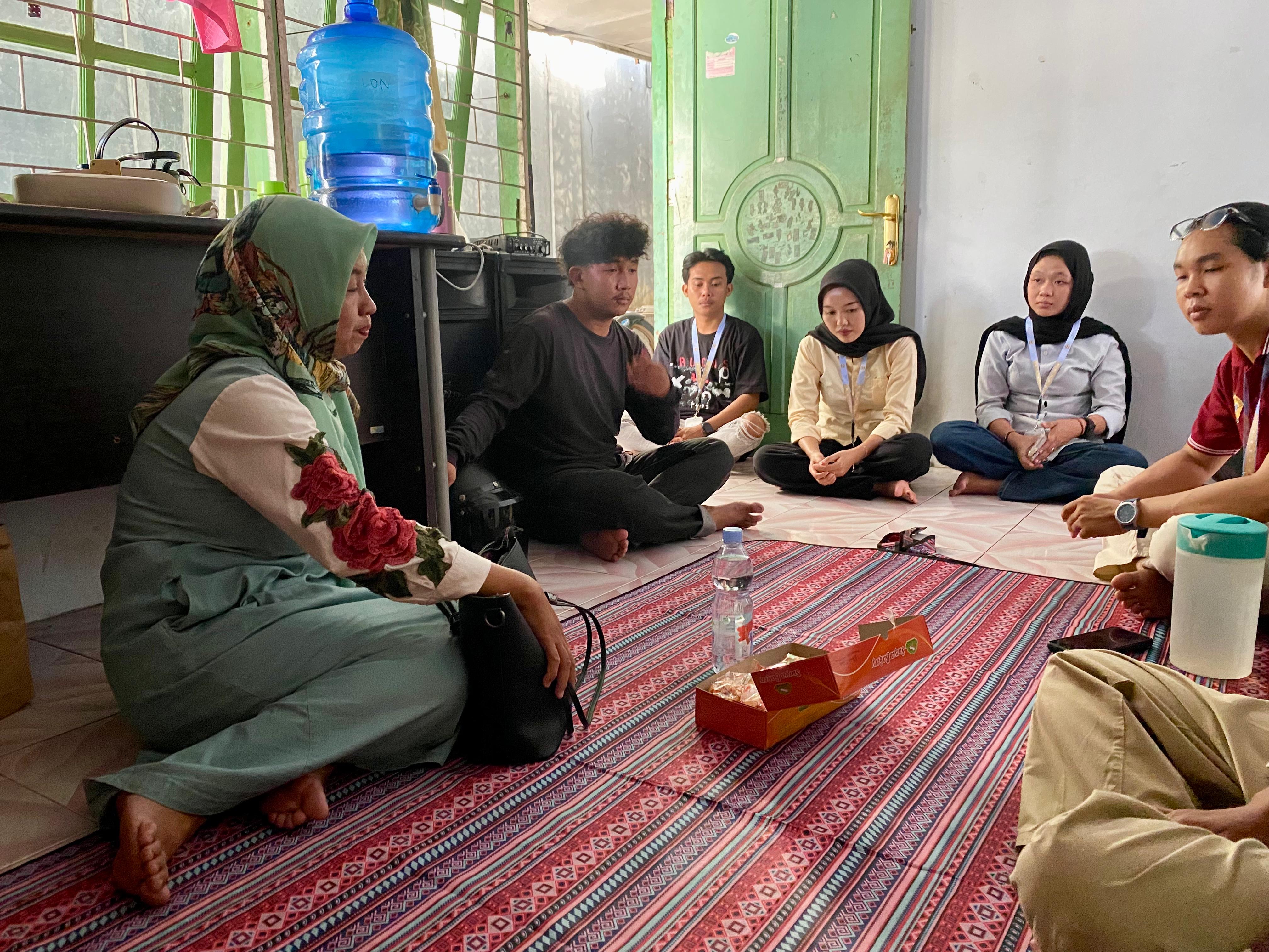 Pertemuan mahasiswa dengan DPL