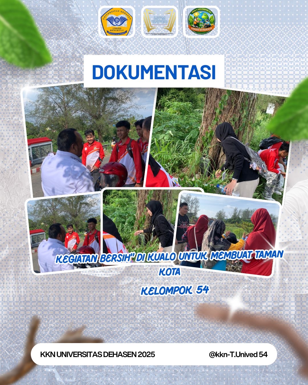 Gotoroyong Kebersihan Area Pembuatan Taman 