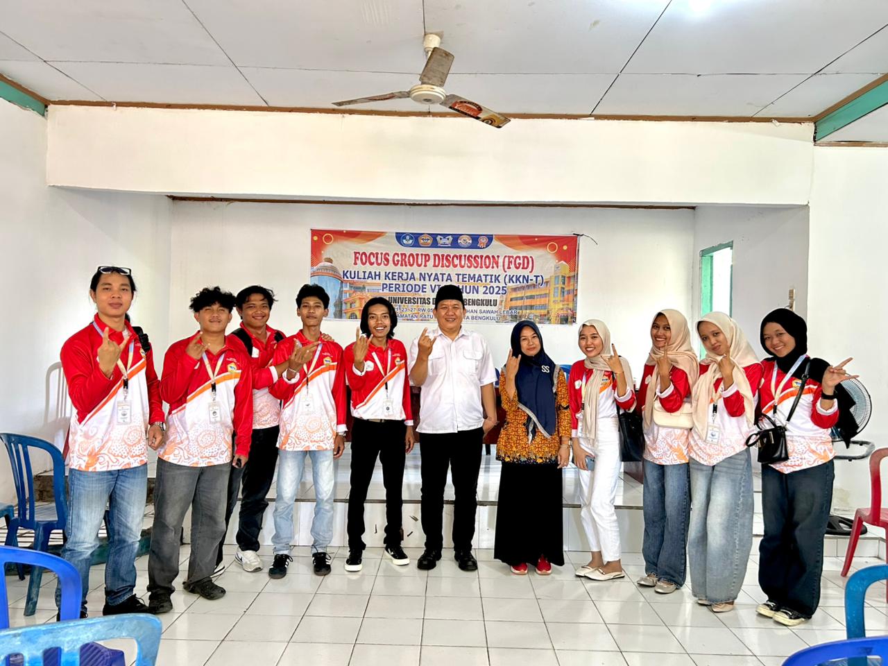 FGD dikantor lurah  sawah lebar kota bengkulu