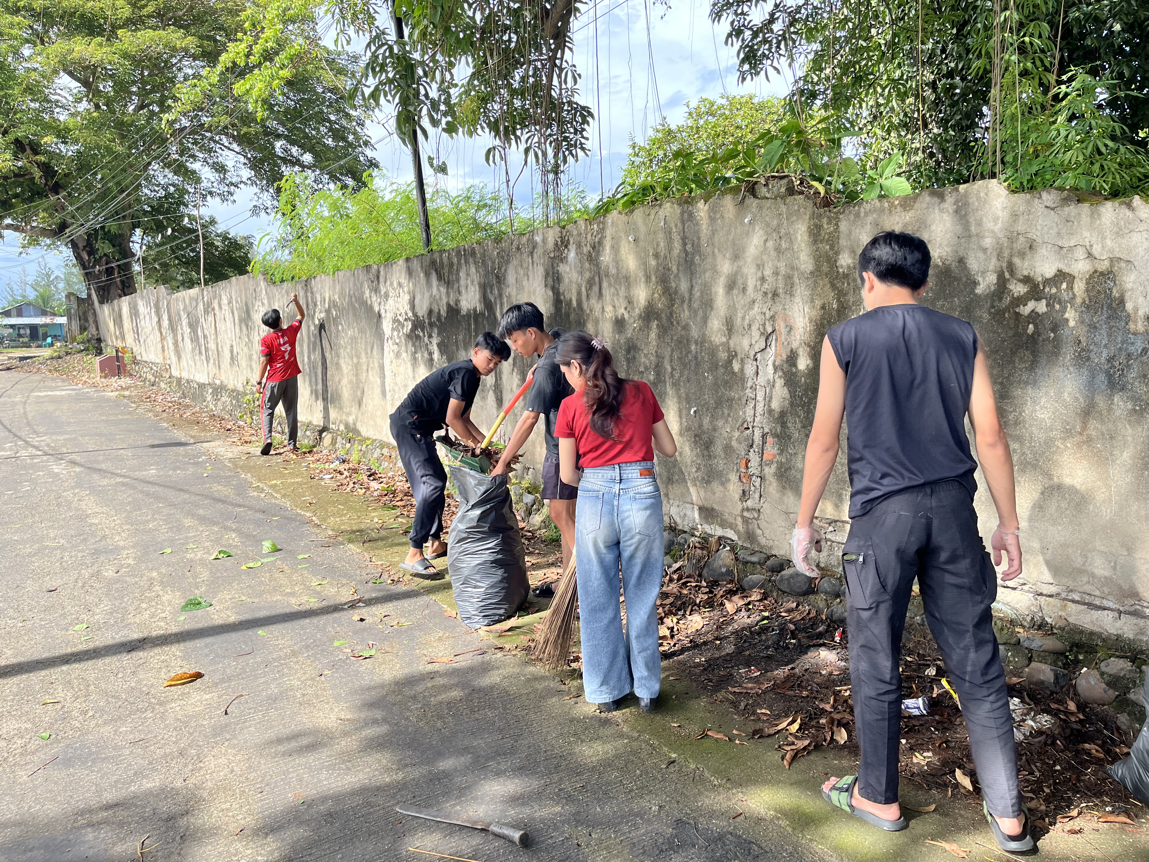 Kebersihan RT 05 Kelurahan anggut bawah