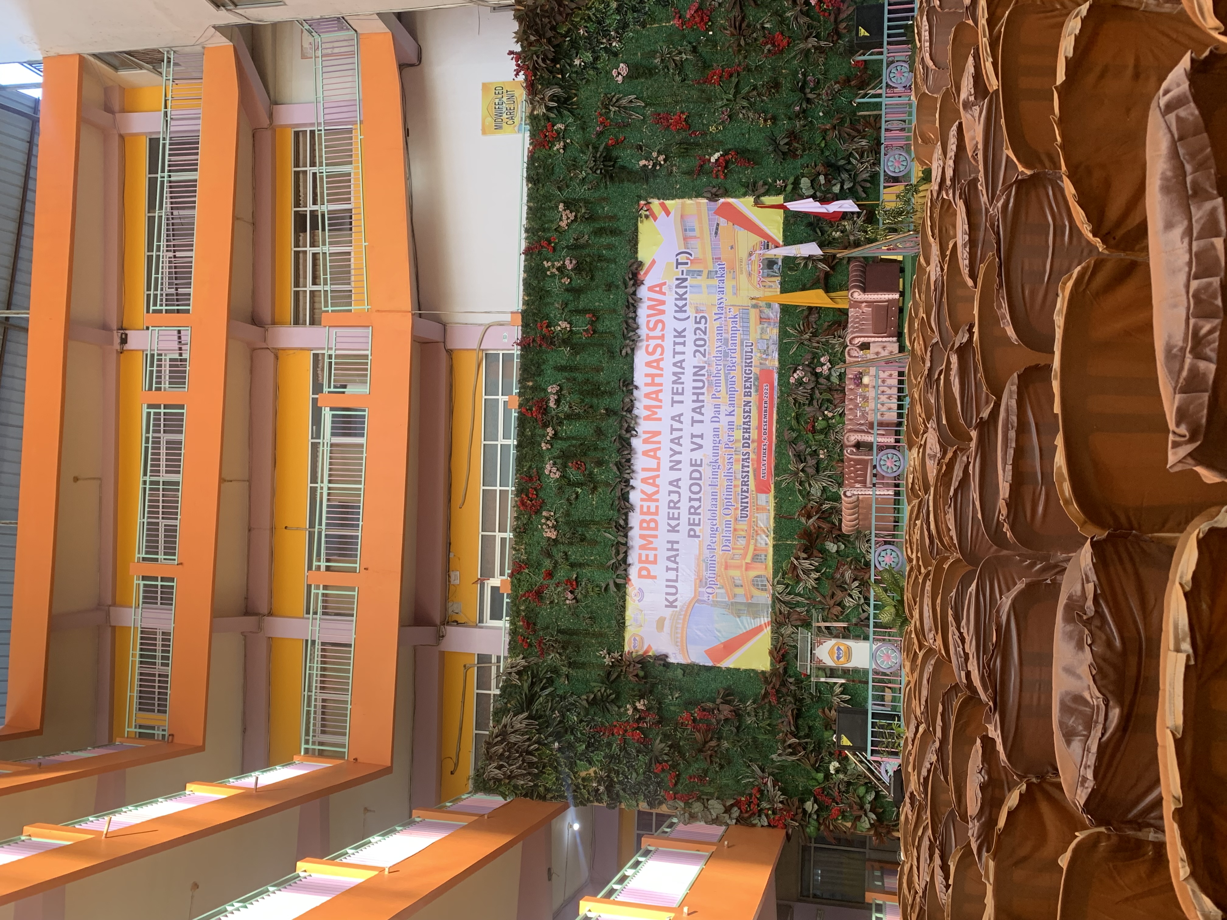 pembekalan mahasisa KKN-T periode VI  tahun 2025