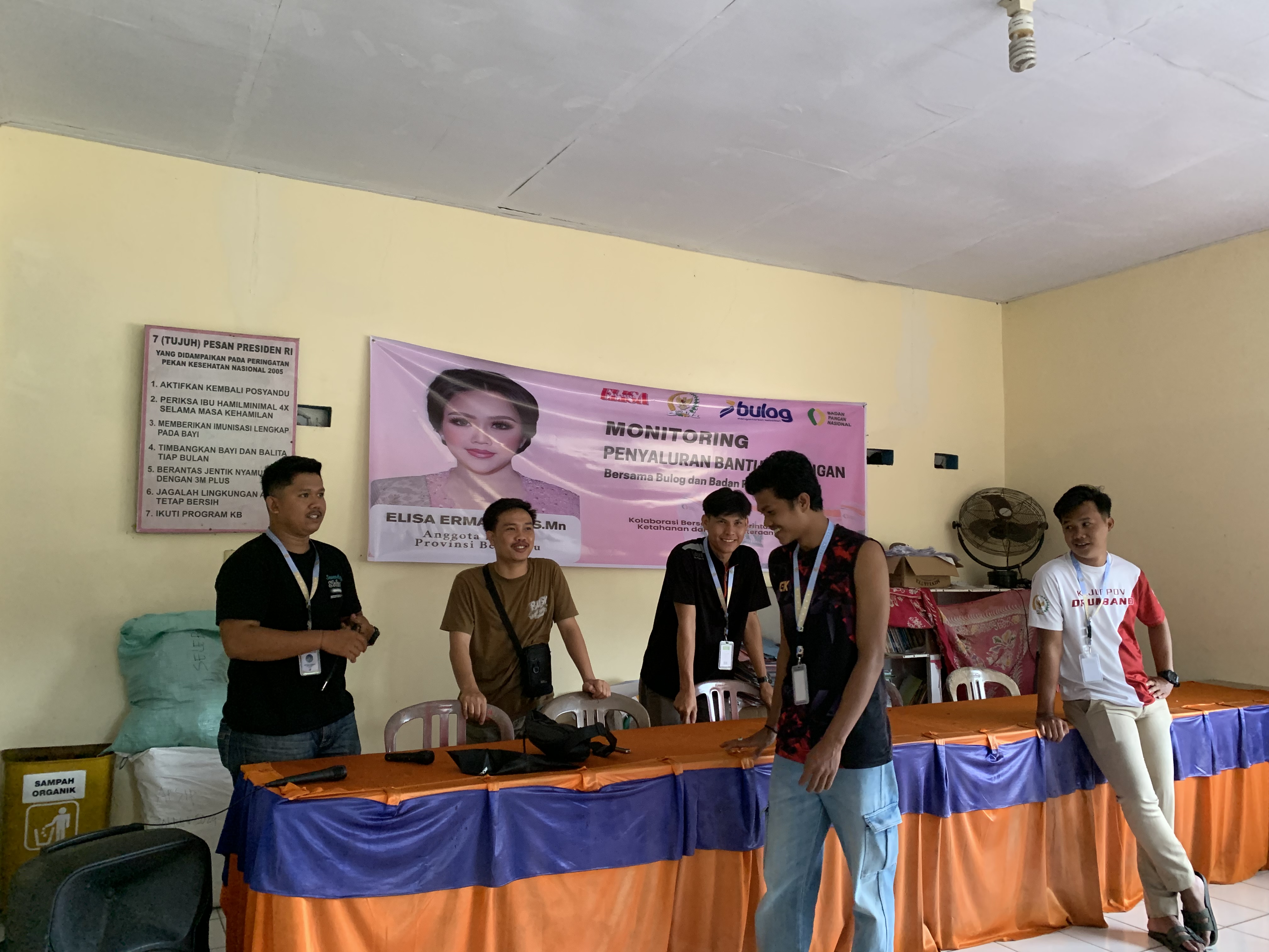 persiapan fgd di kantor lurah