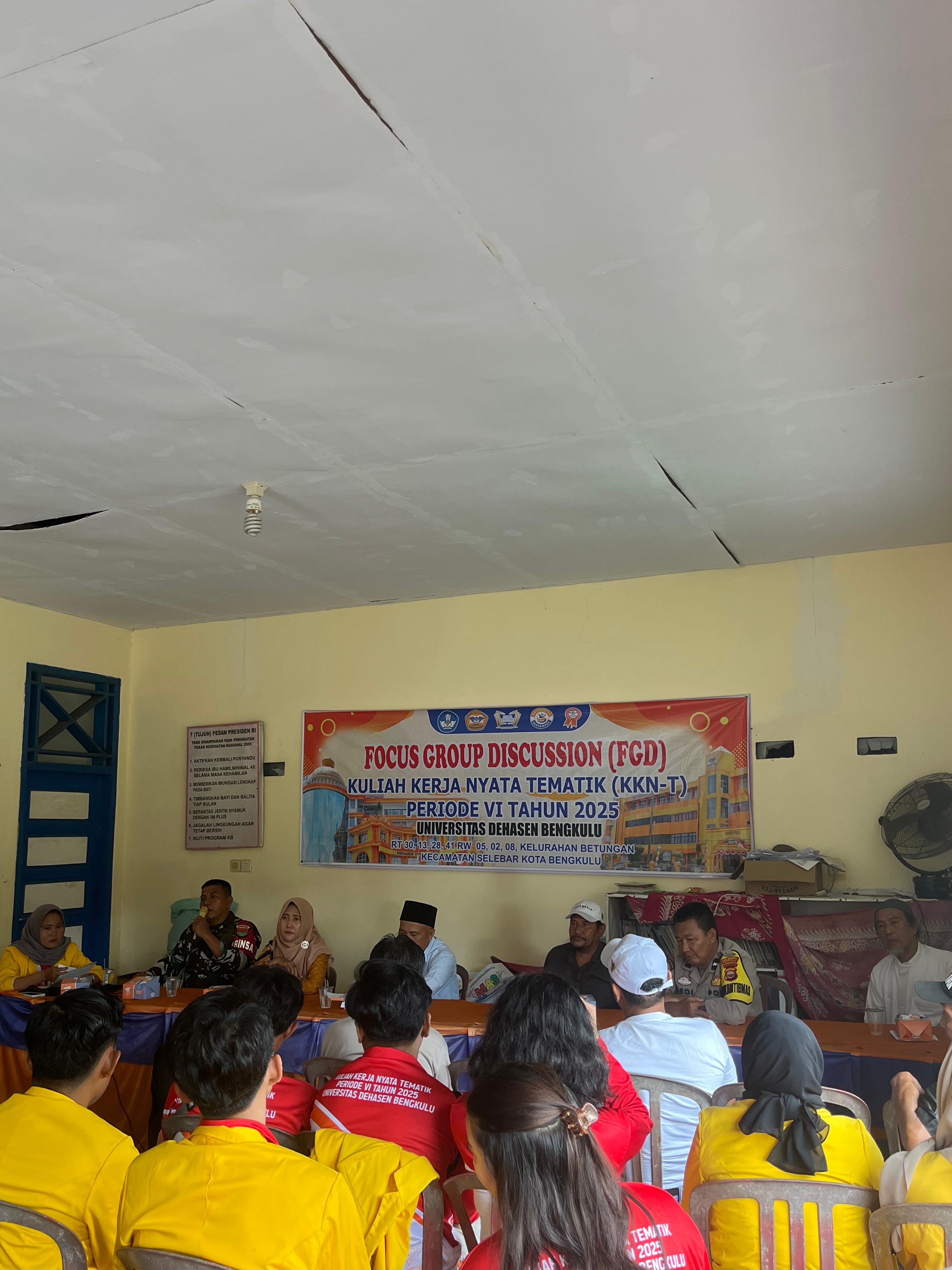 acara focus group discussion ke 1