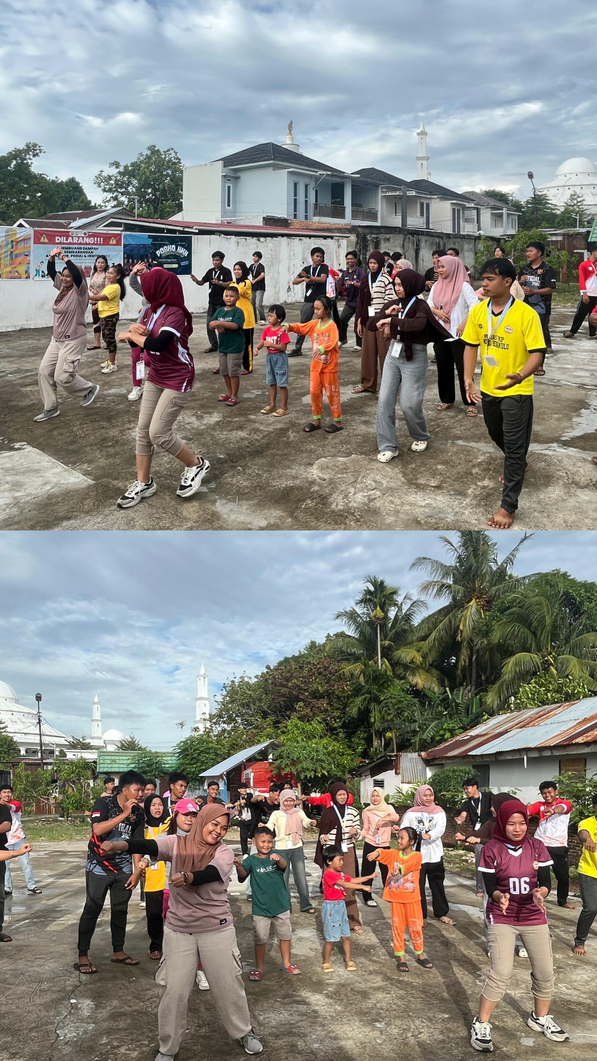 Senam Bersama Warga RT 01.