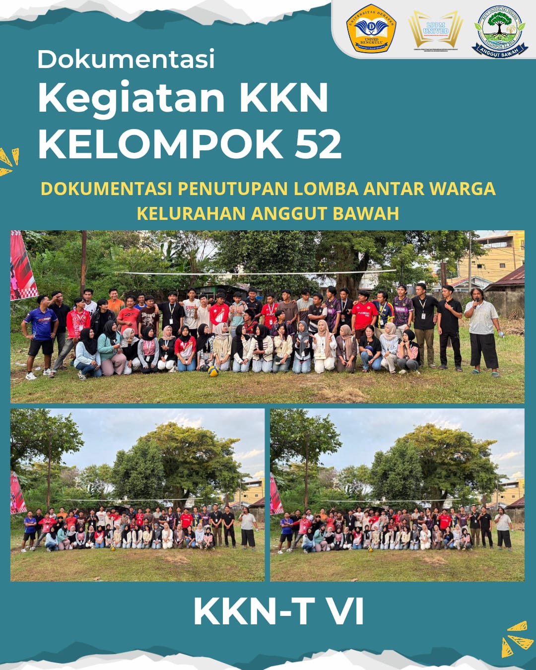 Dokumentasi Penutupan Lomba Antar Warga Kelurahan Anggut Bawah