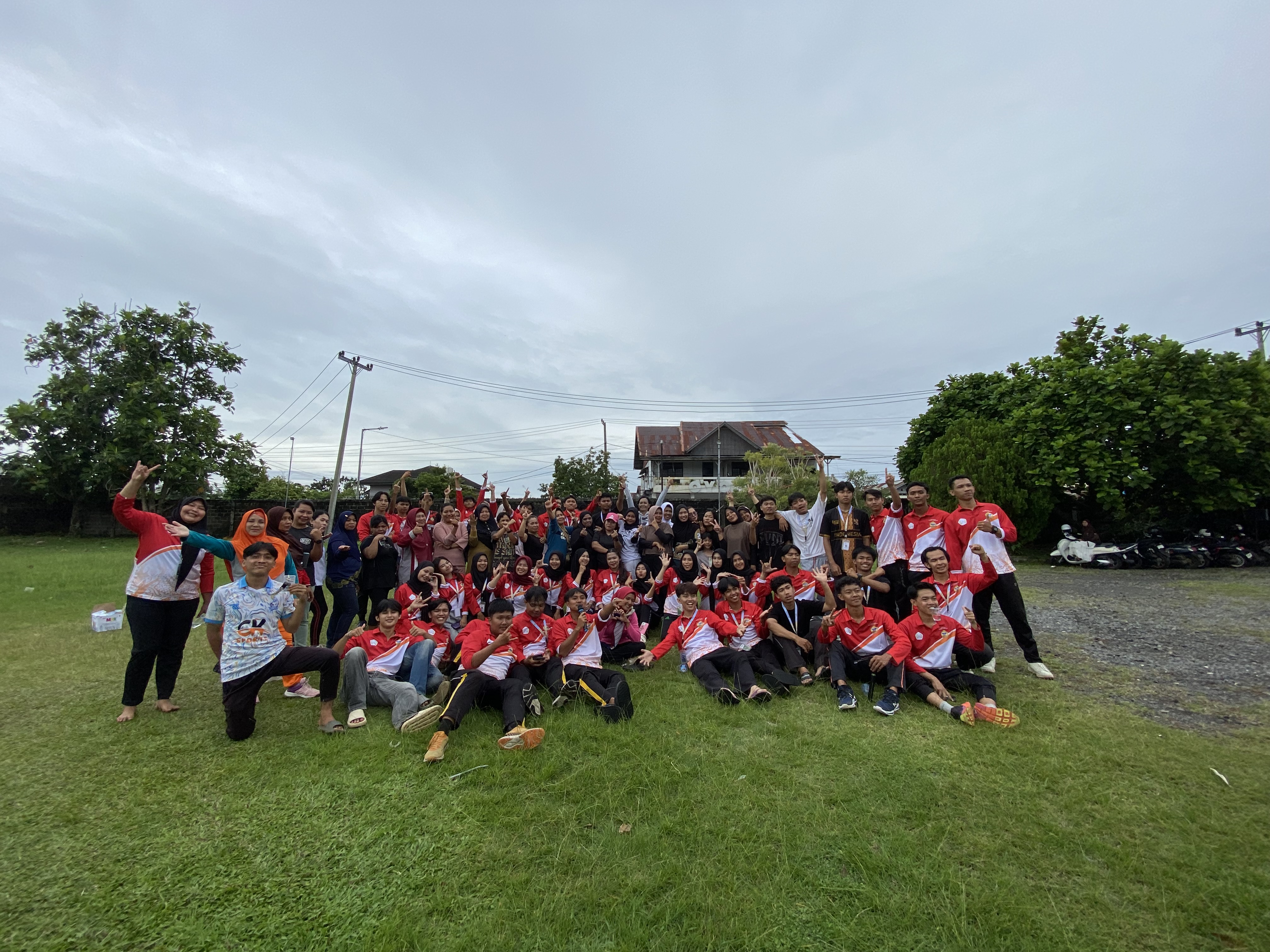 Senam bersama ,kelurahan anggut bawah