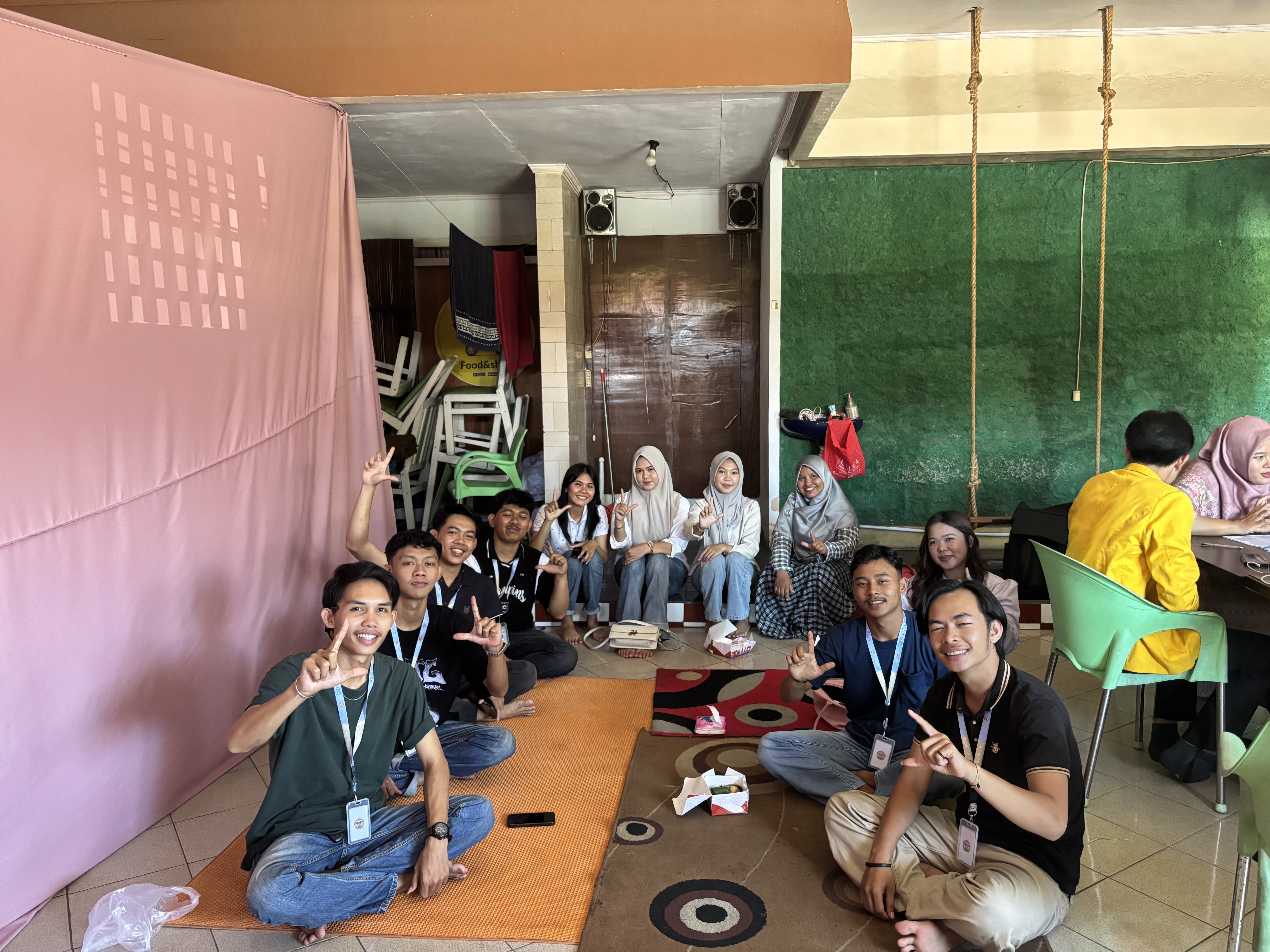 kunjungan DPL ke posko