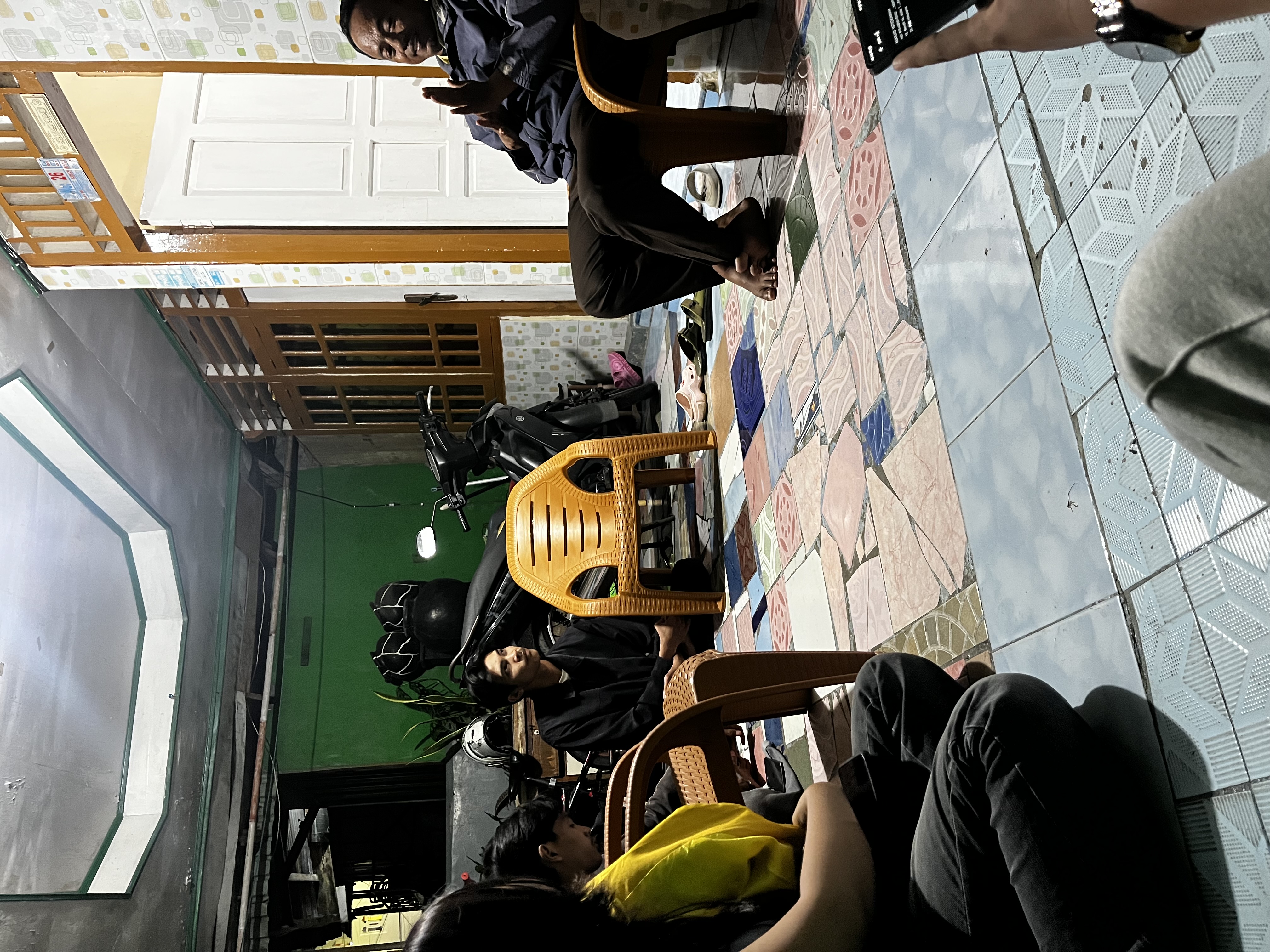 Pertemuan dengan pak rt