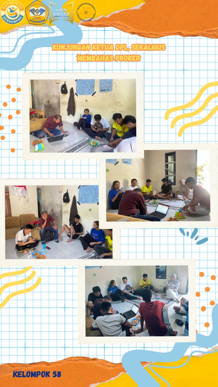 Kunjungan DPL ke posko