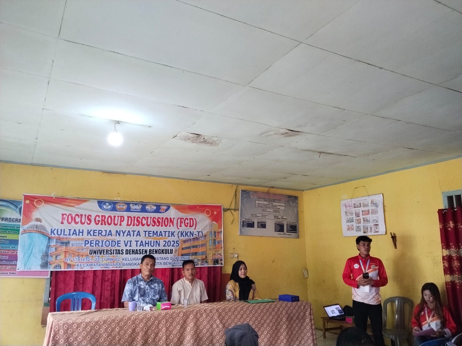 FGD 2 Di kantor Lurah Pematang Gubernur 