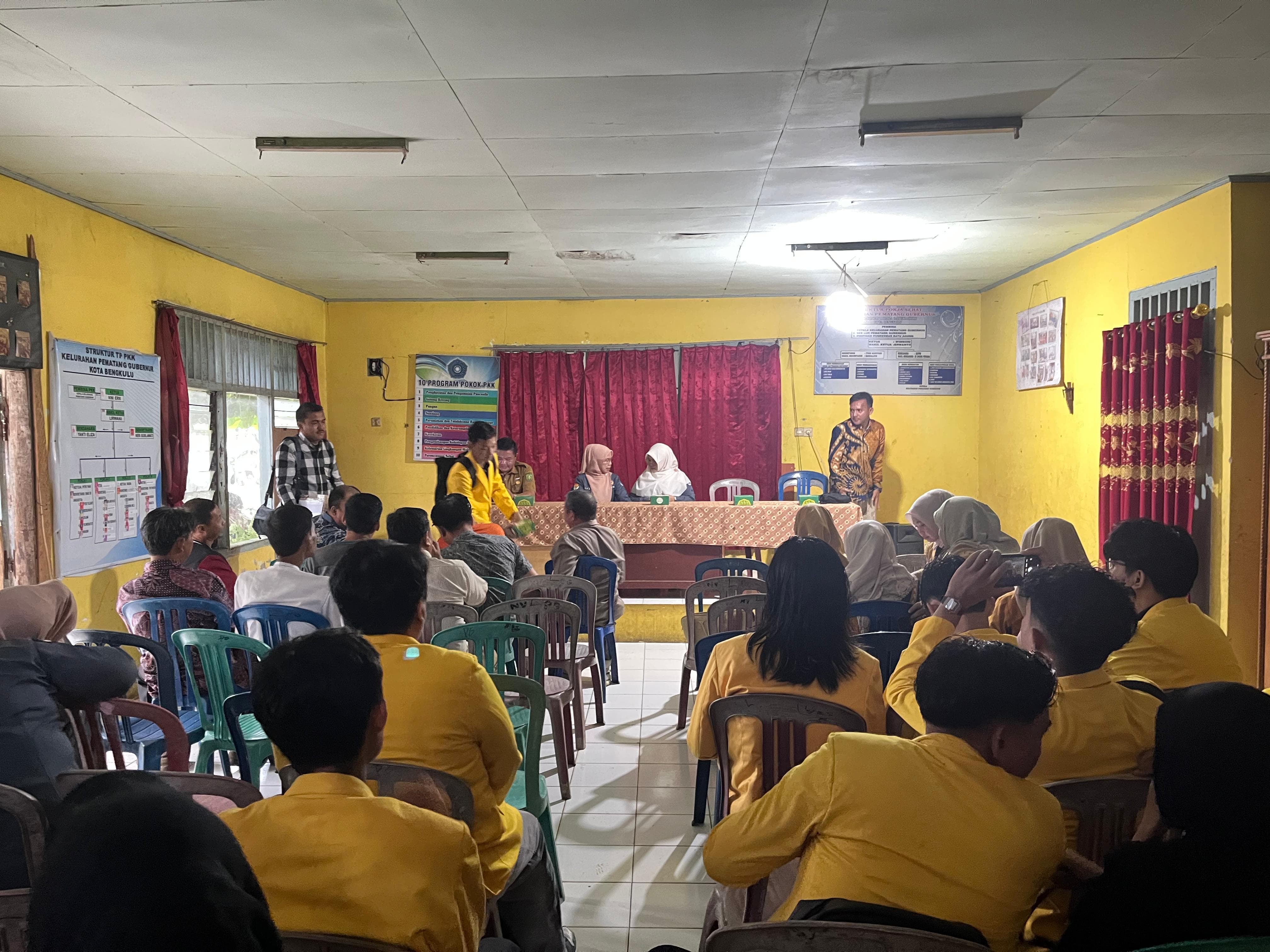 Serah terima mahasiswa KKNT periode 6