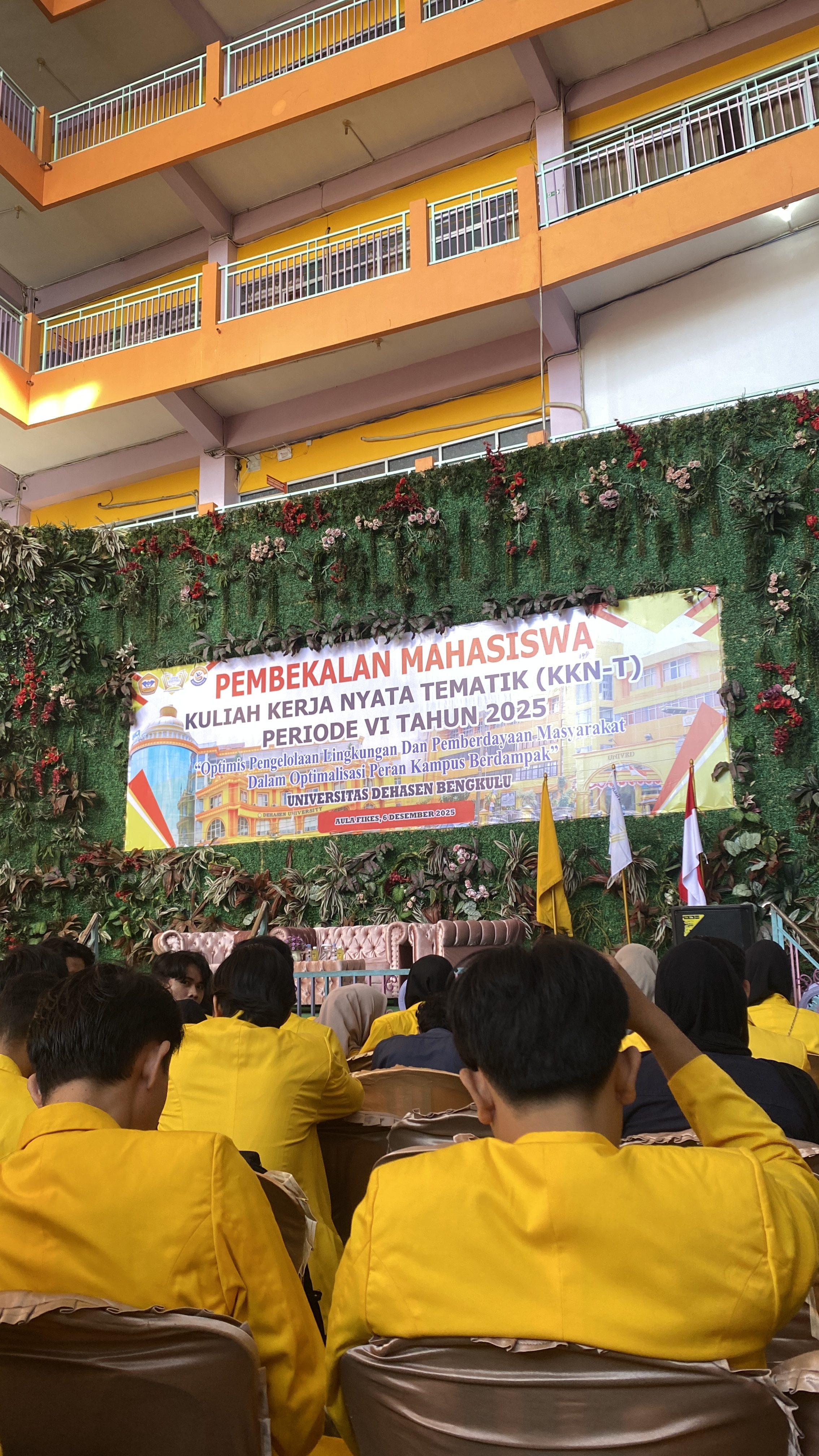 Pembekalan Mahasiswa Kuliah Kerja Nyata Tematik (KKN-T)Periode VI Tahun 2025