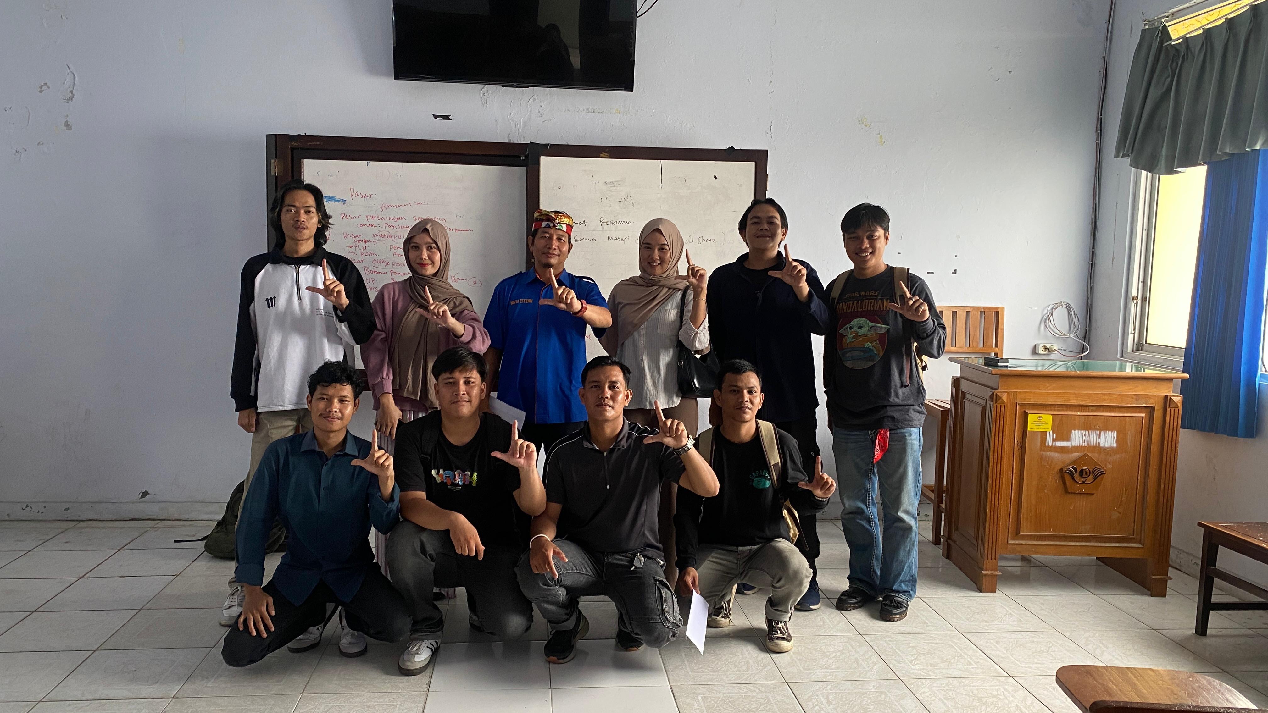 Pertemuan kelompok dengan Dpl