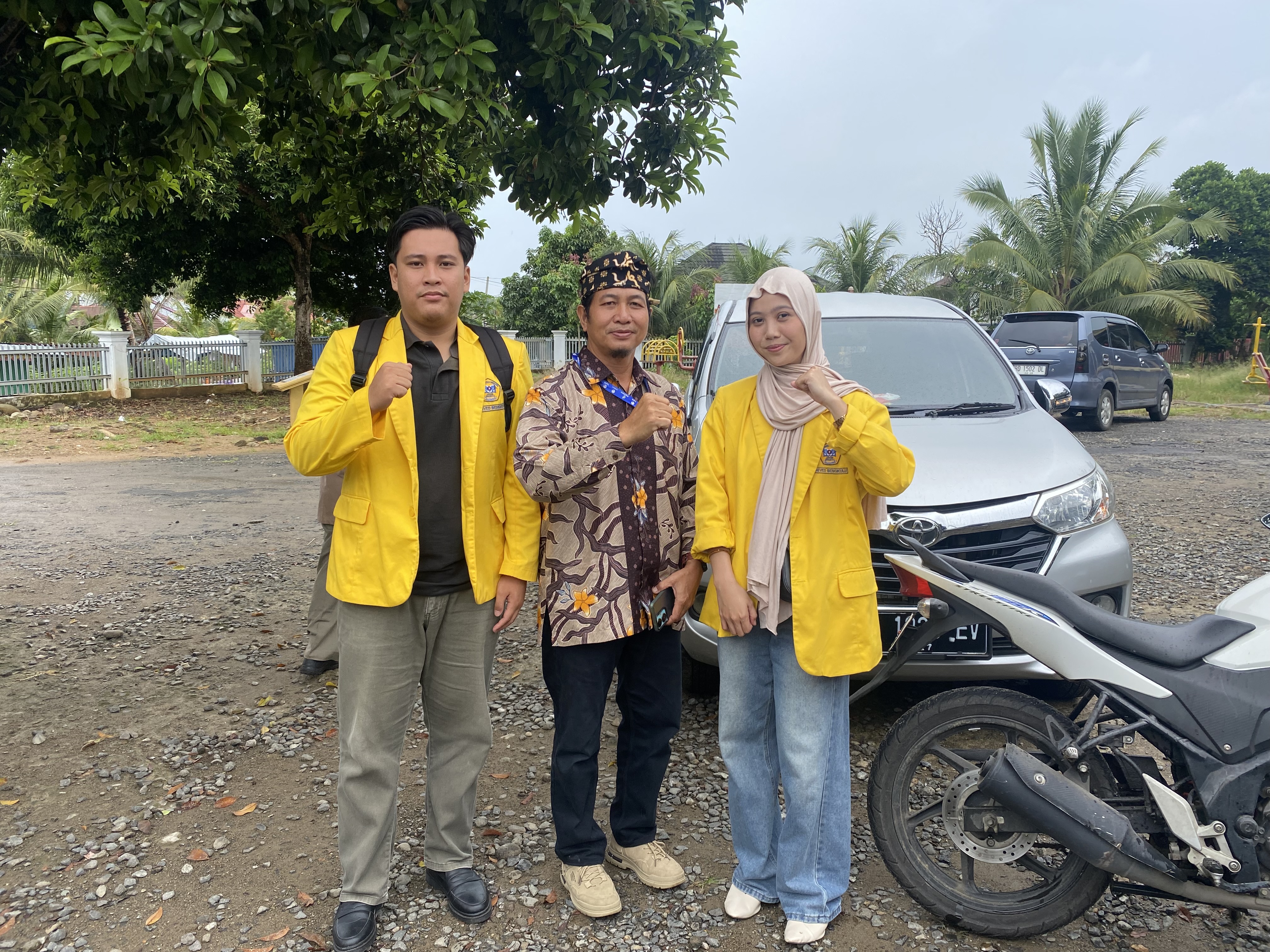 Silahturahmi dan Penyerahan Mahasiswa KKN di kelurahan Betungan 