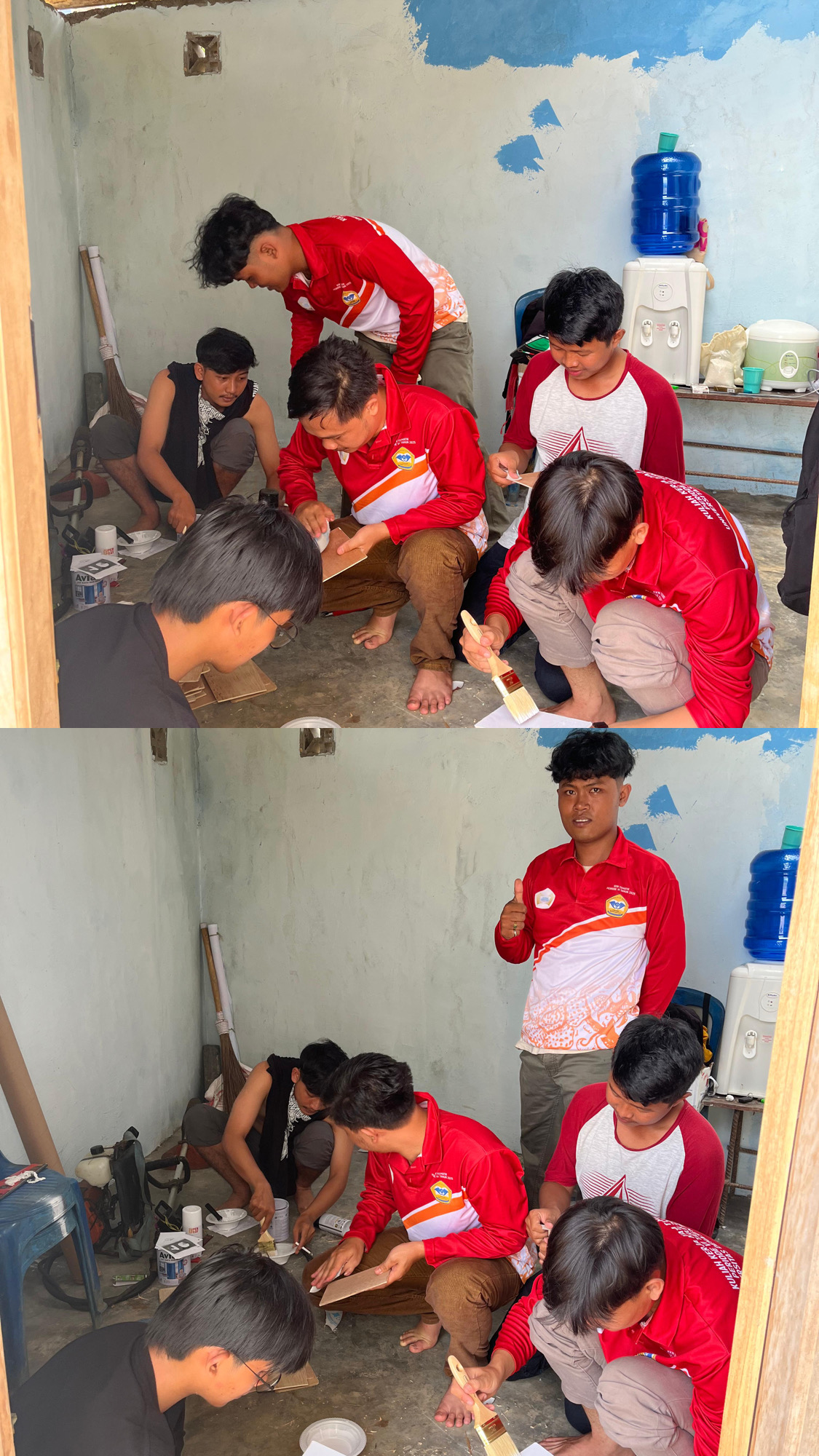 Pembuatan nomor rumah