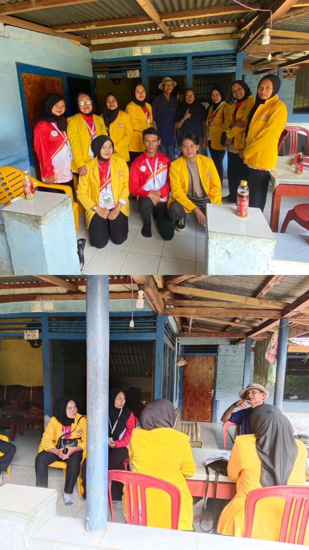 Silahturahmi kerumah ketua RT 03 kelurahan talang dantuk