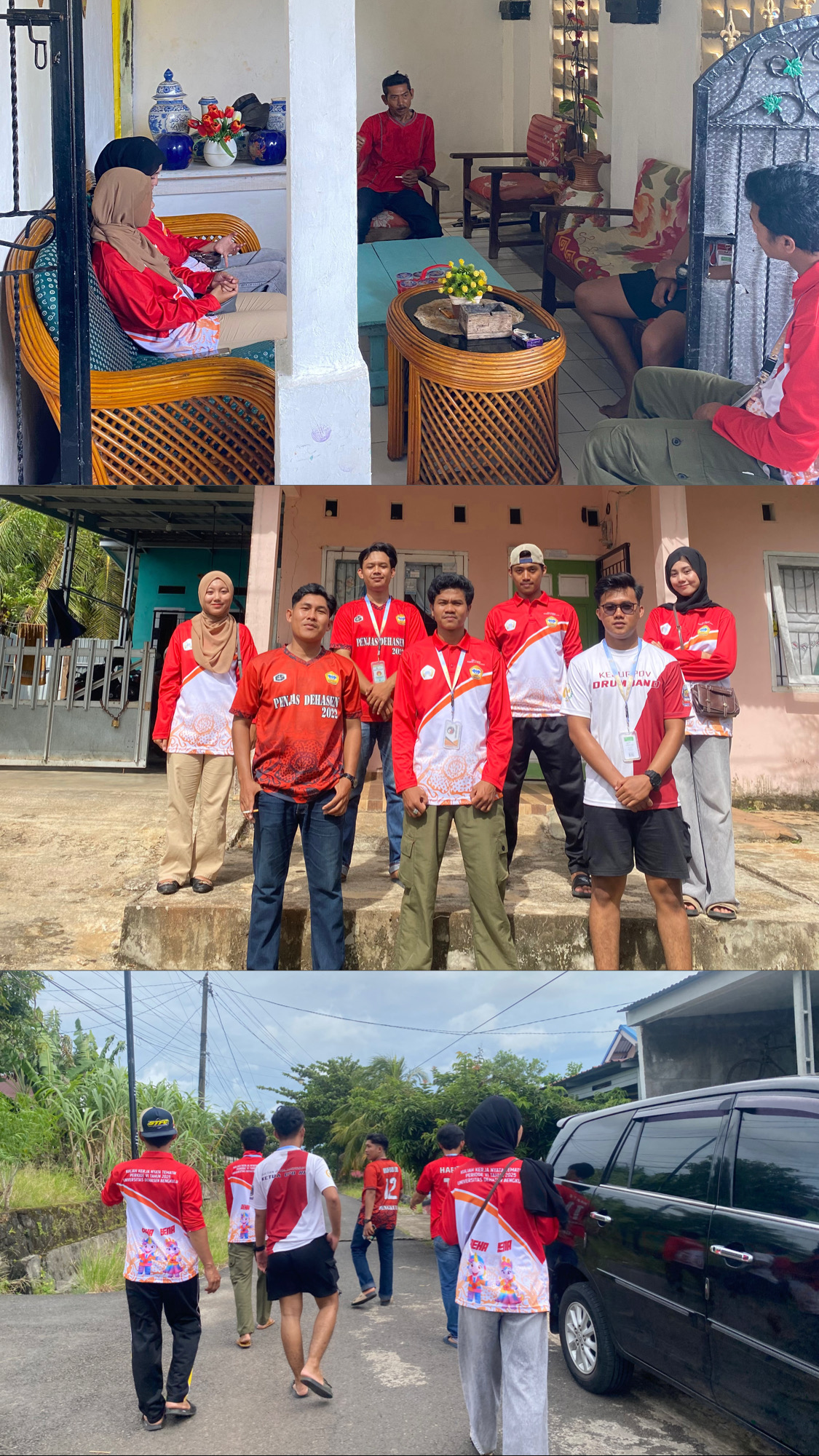 Silahturahmi dengan pak rt serta membahas proker