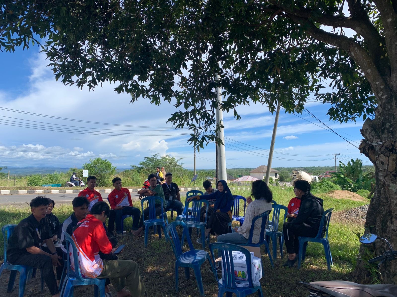 pertemuan antar ketua kelompok di bentungan