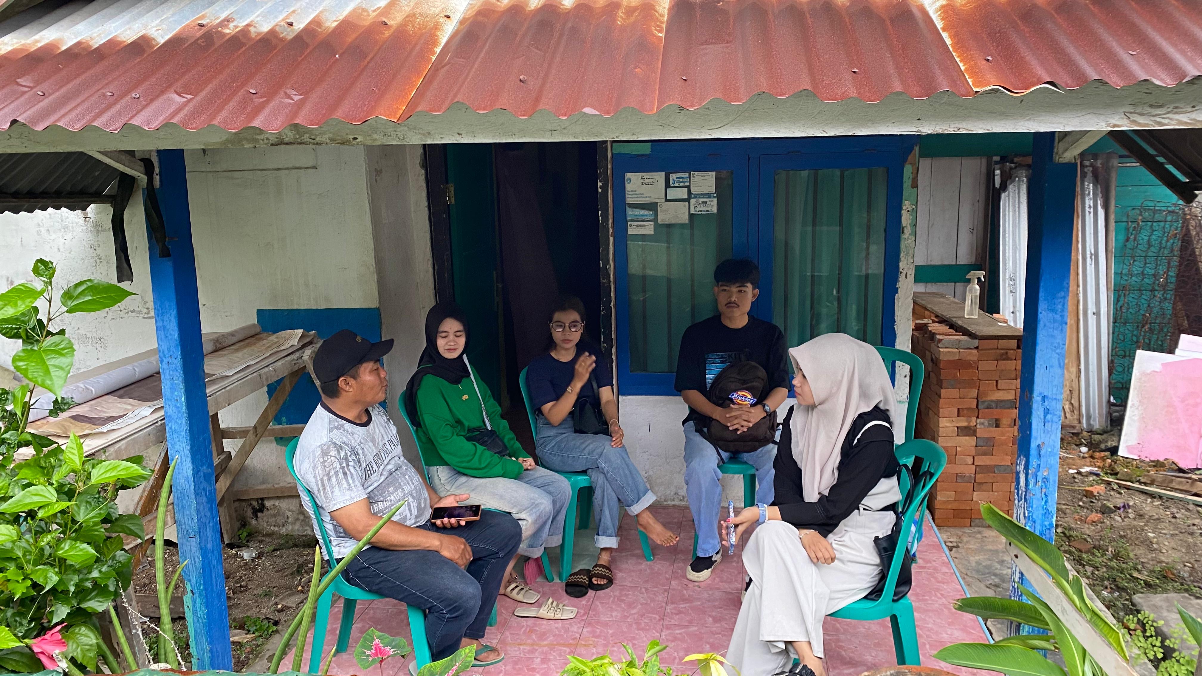 Survei Posko KKN di Rt 14 kelurahan Penurunan