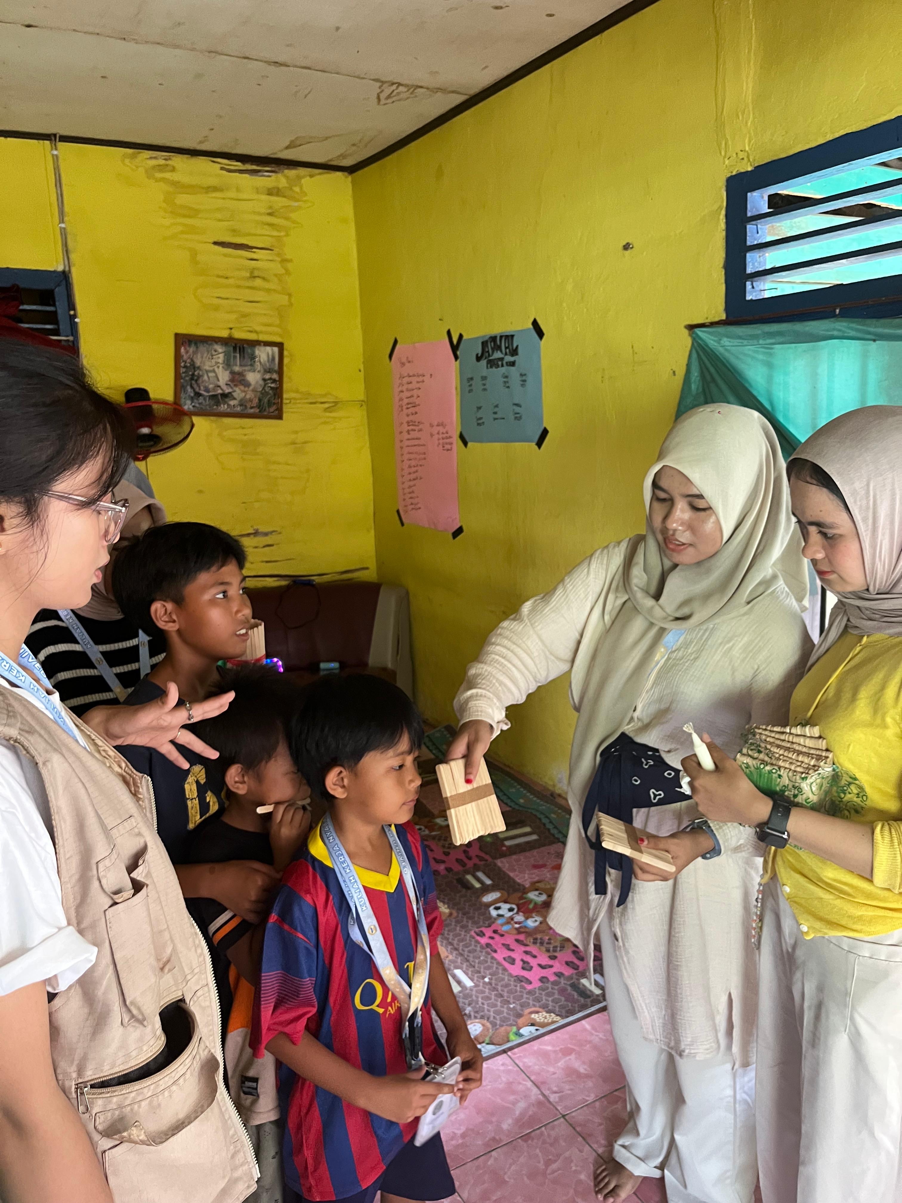 Reward untuk adik adik rt 14 Penurunan 