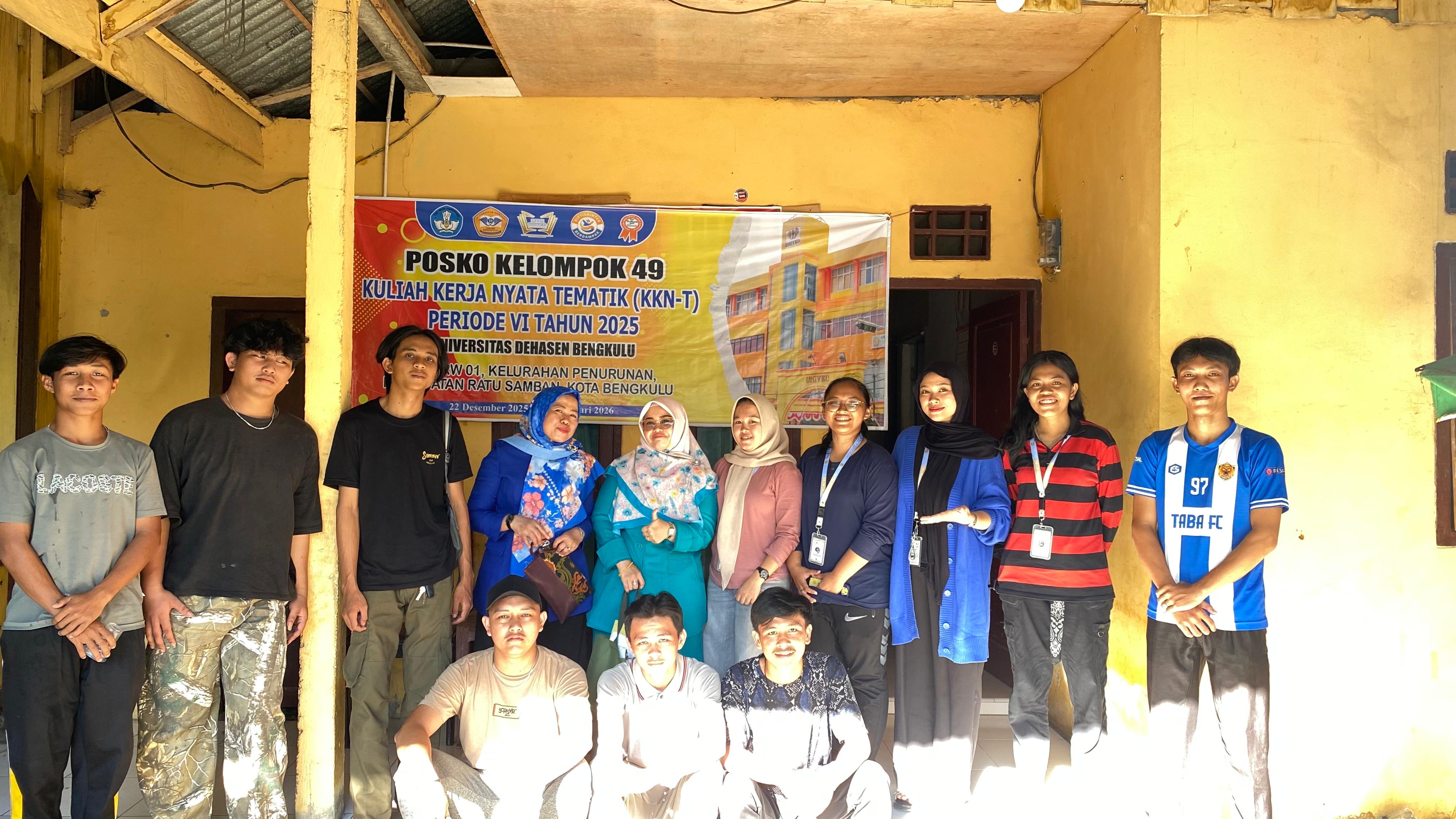 kunjungan lppm ke posko