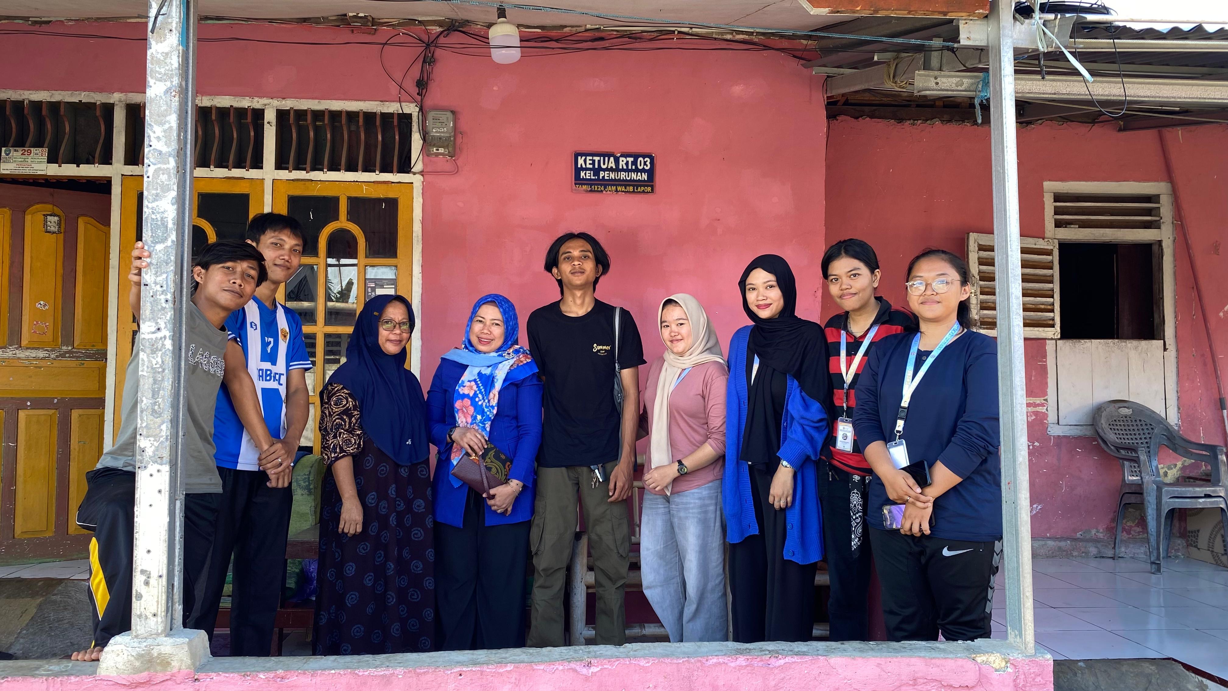 kunjungan lppm ke rt