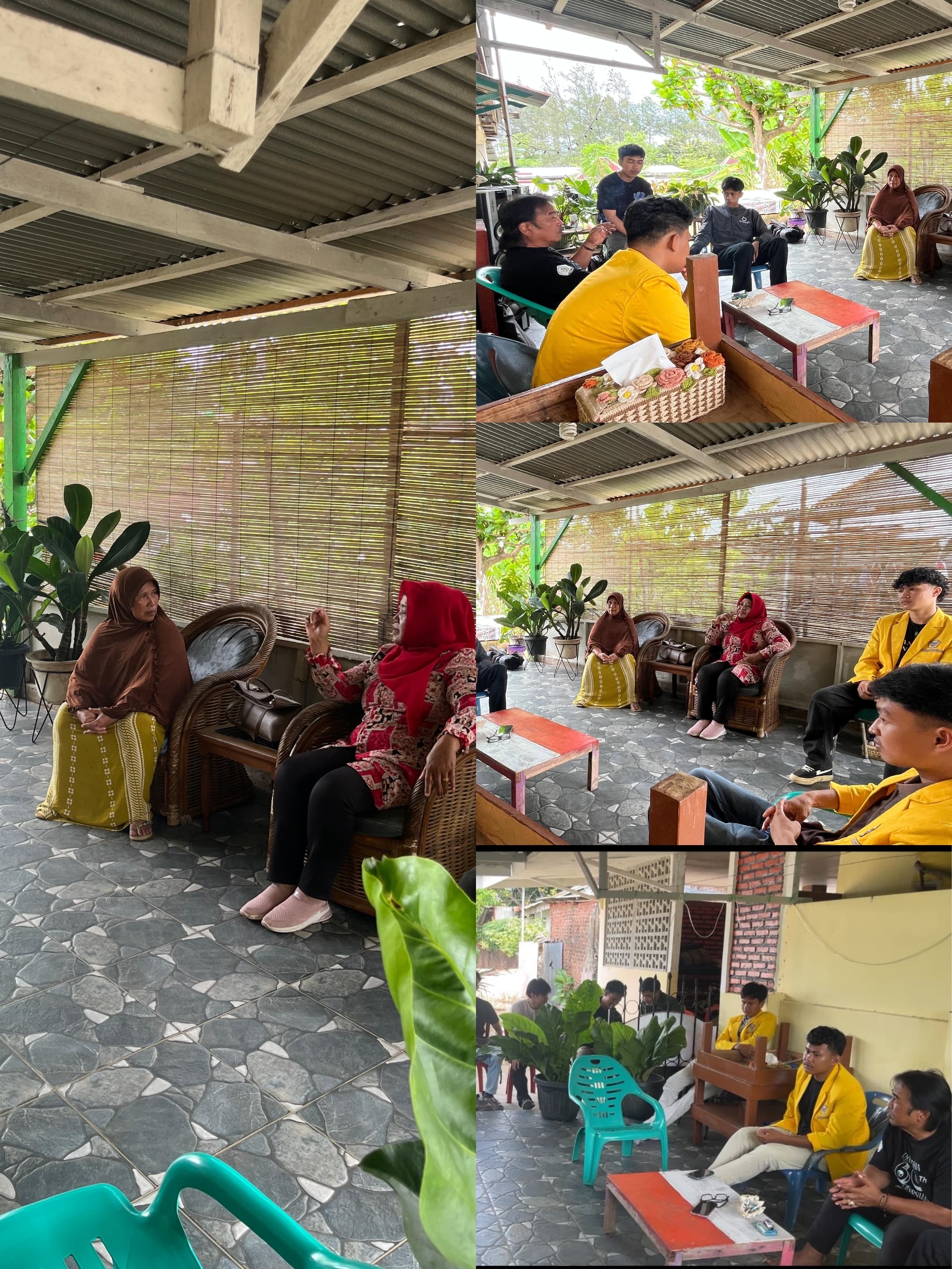 Pertemuan bersama DPL sekaligus cek lokasi dan mencari posko