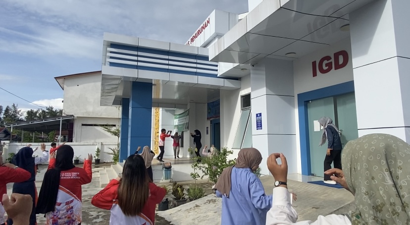 Kegiatan Offline : Potret Senam Bersama