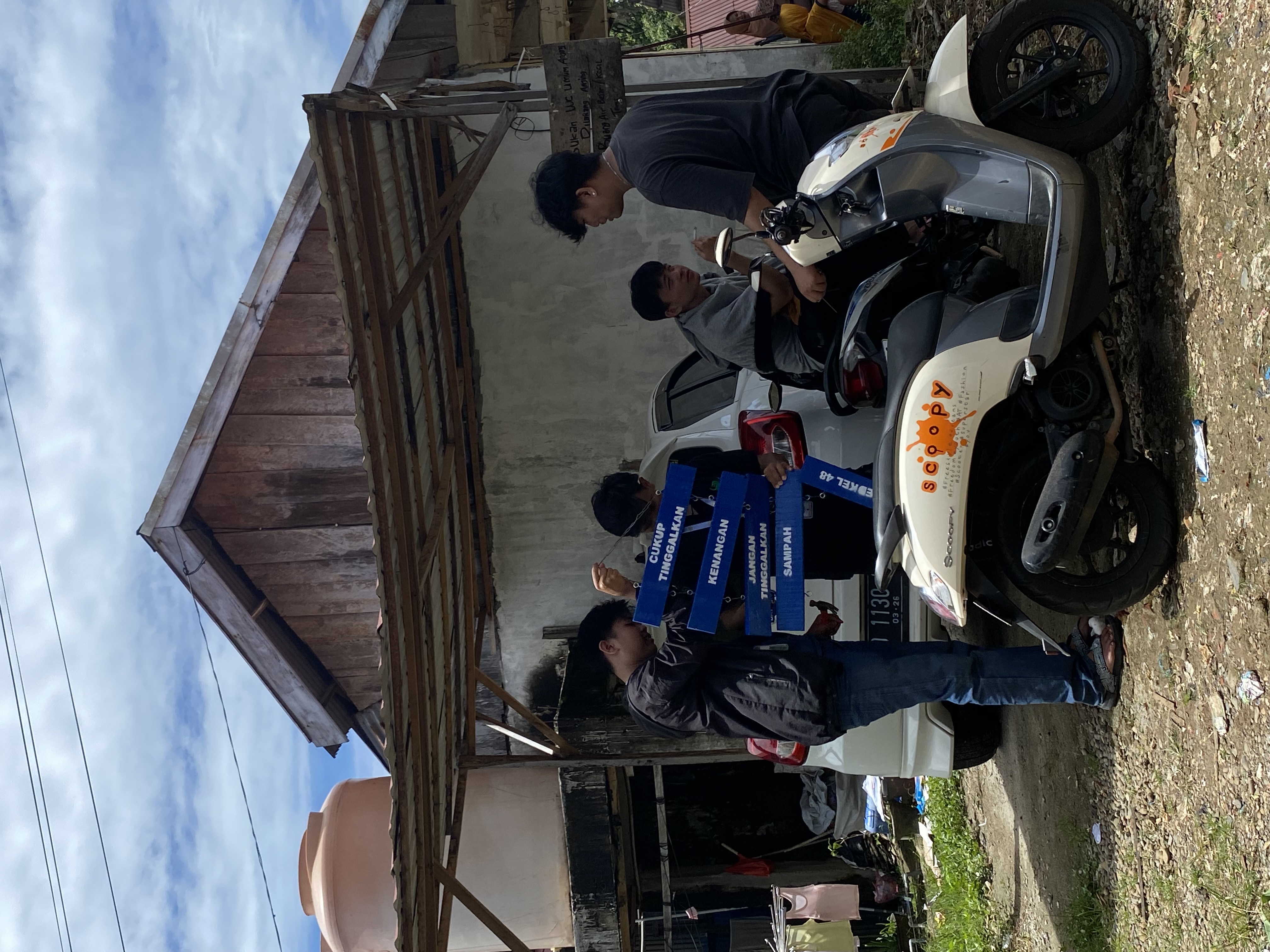 Kegiatan Offline : Persiapan meminta izin ke sekolah