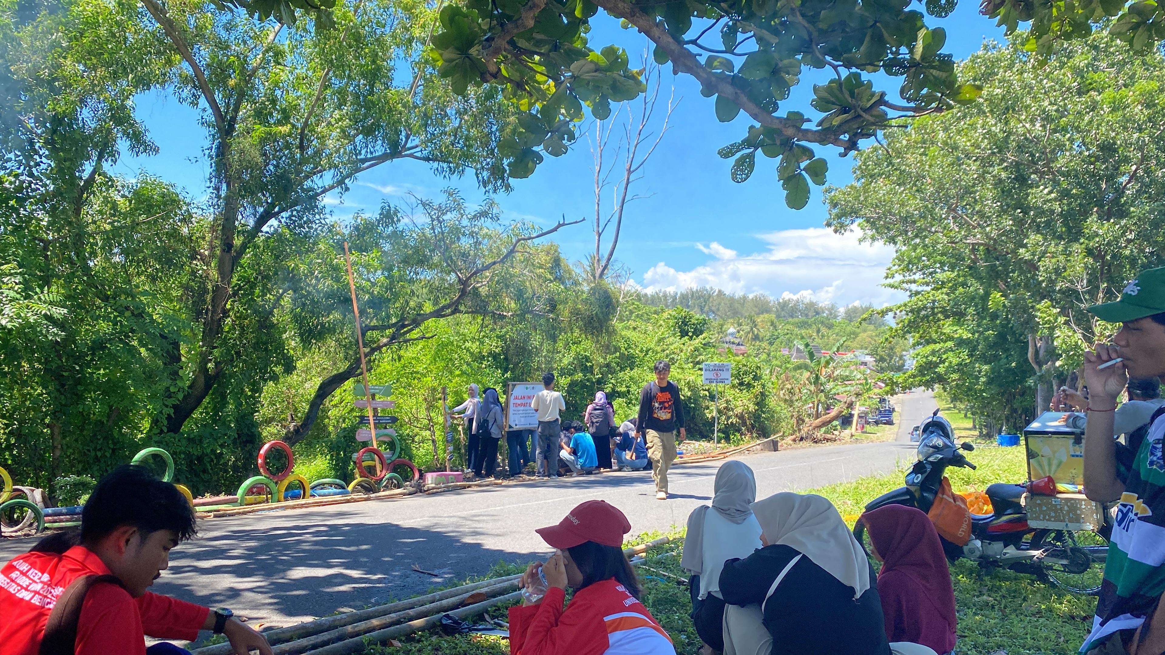 Kegiatan Offline : Hari Pertama Penyusunan Taman Lempuing