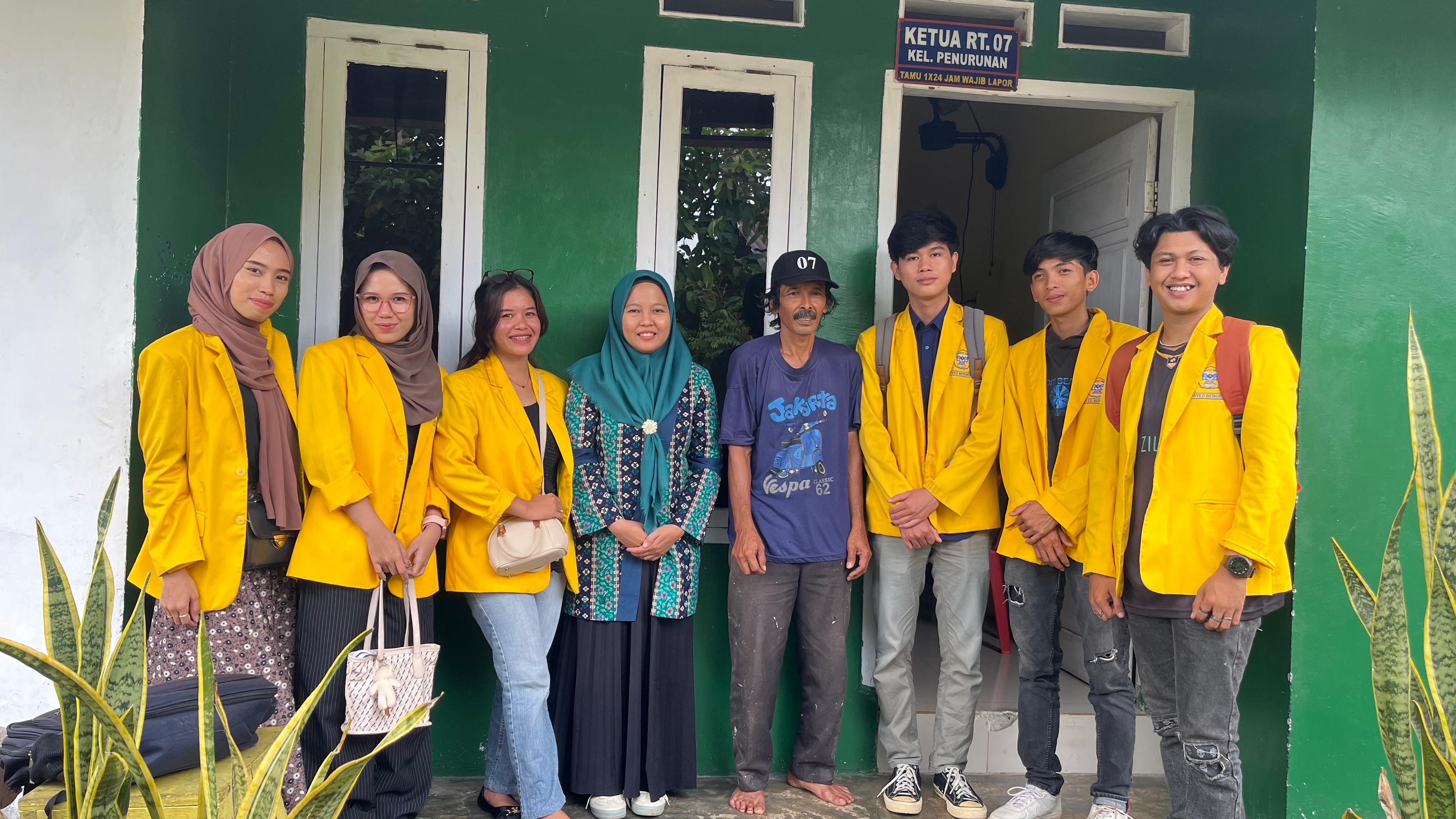 Pertemuan pertama dengan pak Rt 07 penurunan