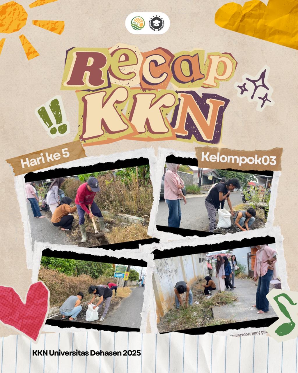 hari ke 5  kegiatan KKN