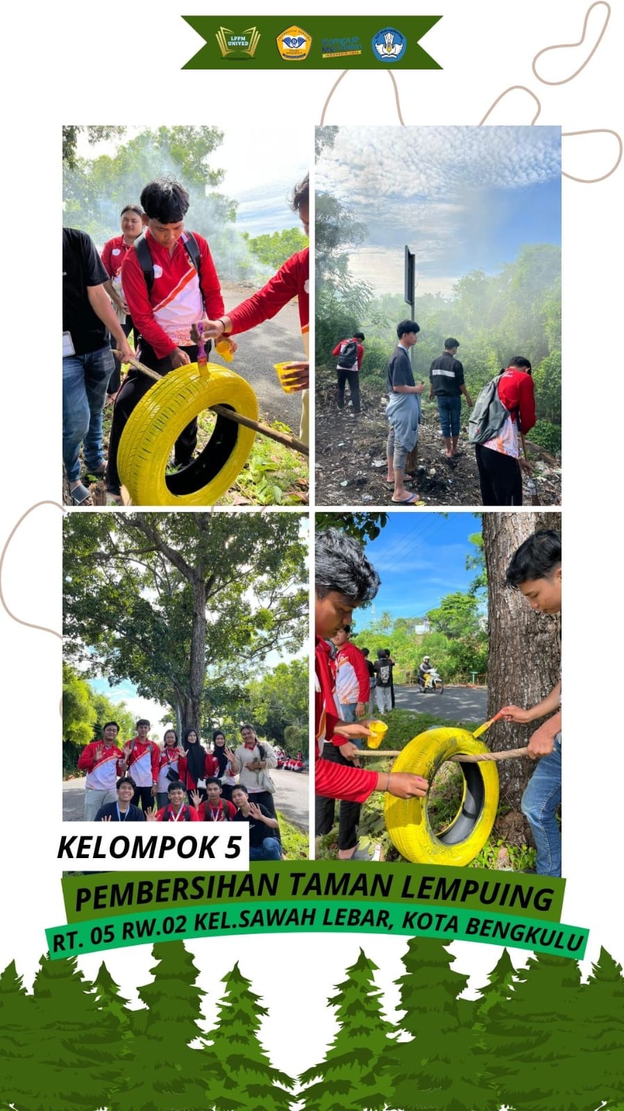 Pembersihan Taman Lempuing