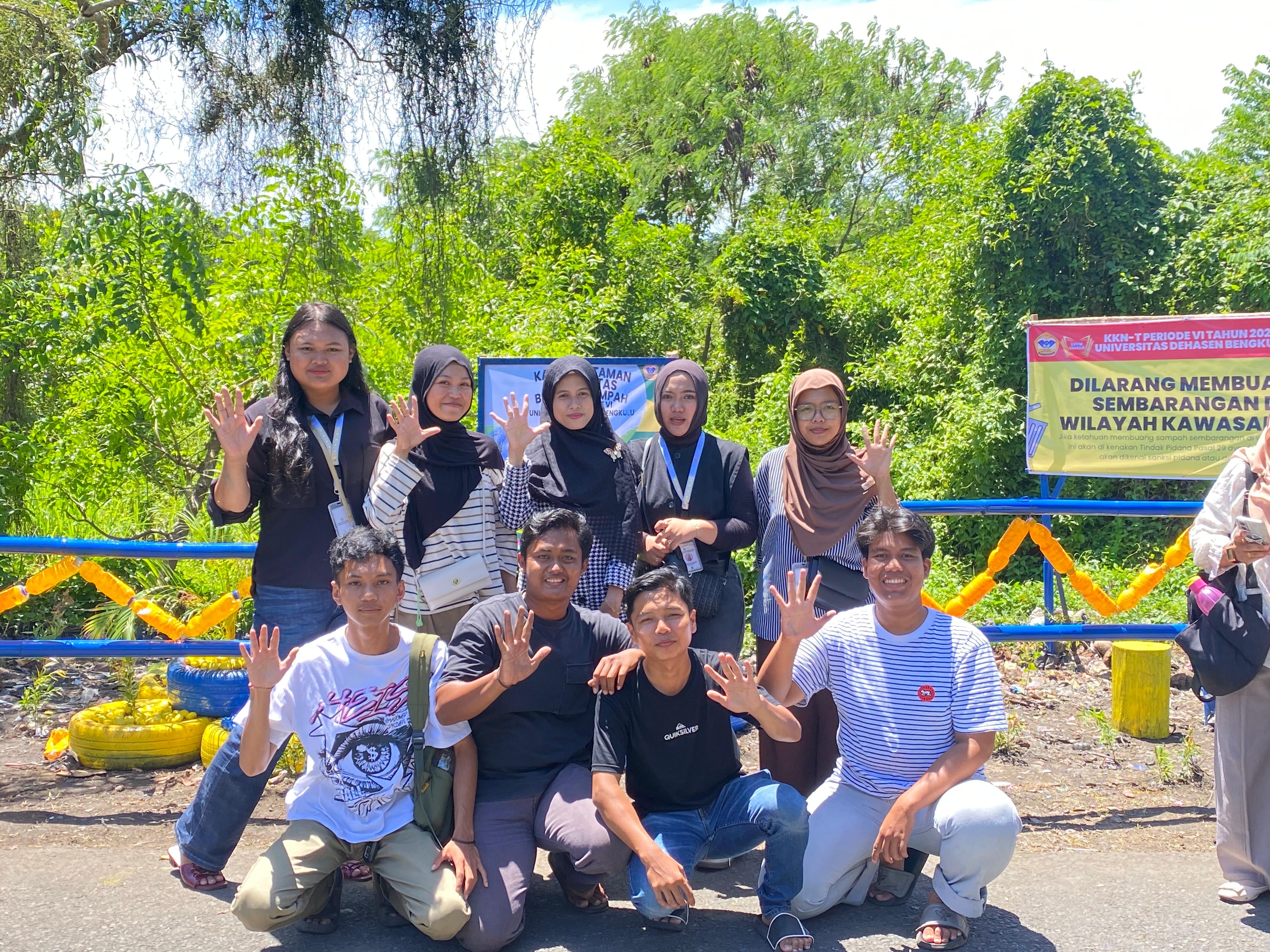 Pembuatan Taman Lempuing 