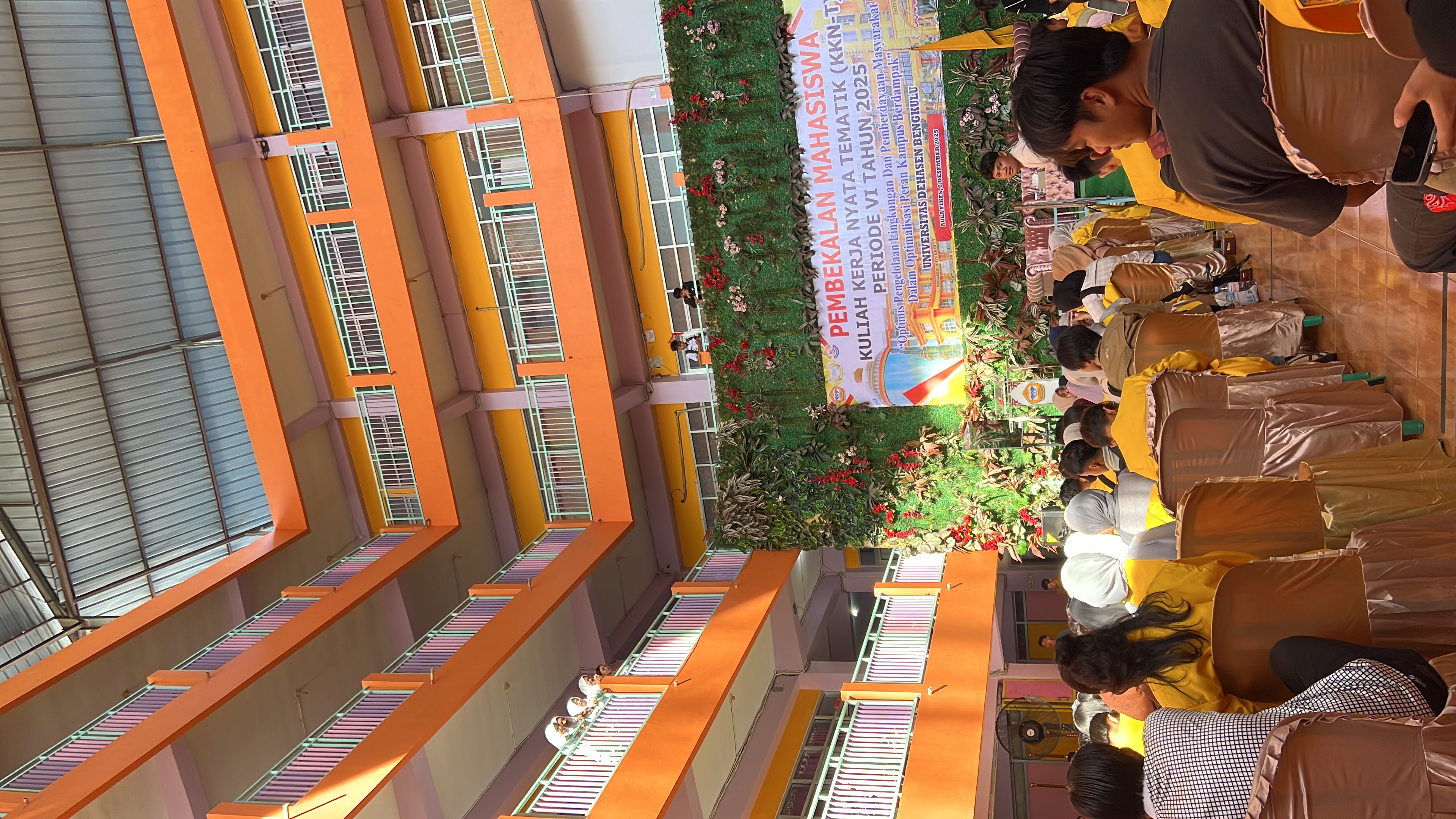 Pembekalan Mahasiswa KKN-T Periode VI Tahun 2025 pembekalan mahasiswa Kuliah Kerja Nyata Tematik (KKN-T) periode VI tahun 2025