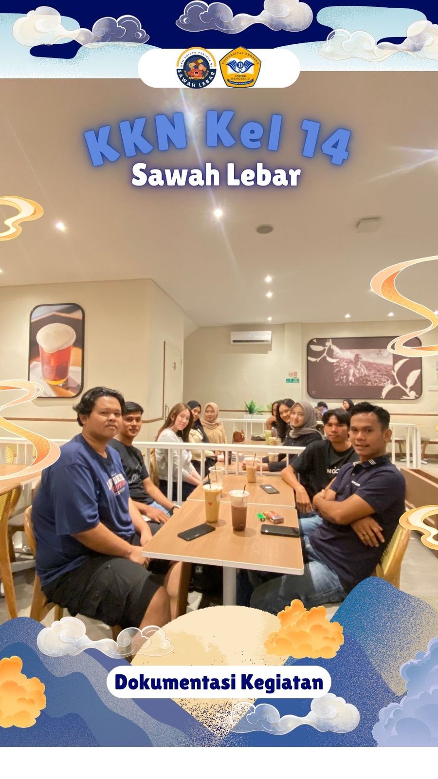 Rapat Pembahasan Penyusunan Proker KKNKelompok 14, Rt 23, Rw 06 Sawah Lebar